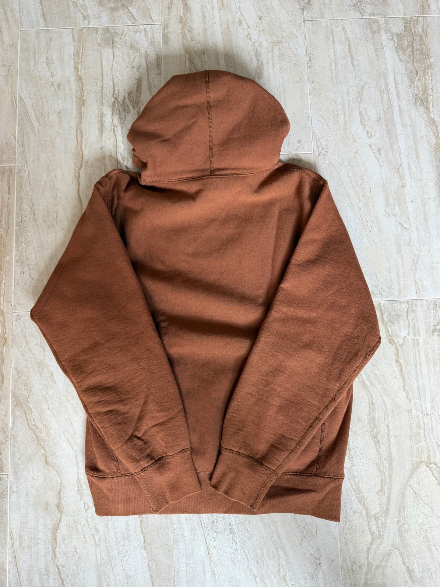 Supreme Box Logo Hooded Sweatshirt (FW17) Rust
