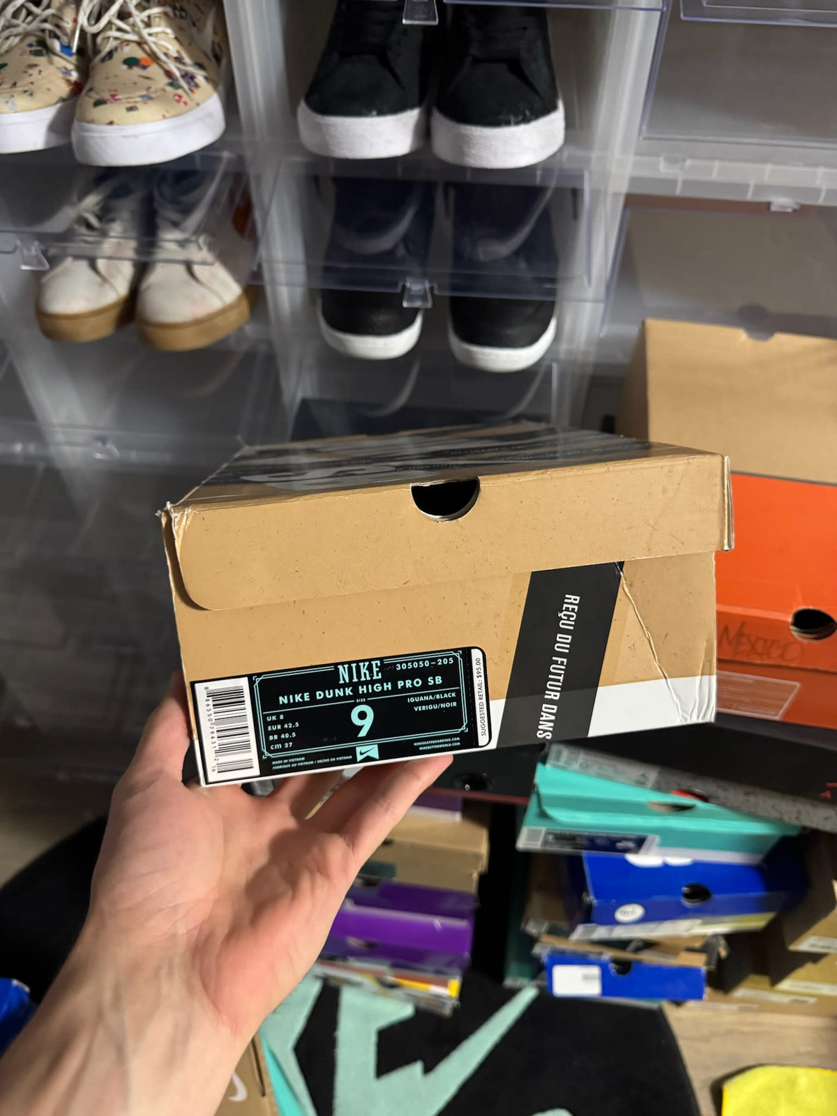[HY810] Nike SB Dunk High Iguana Camo