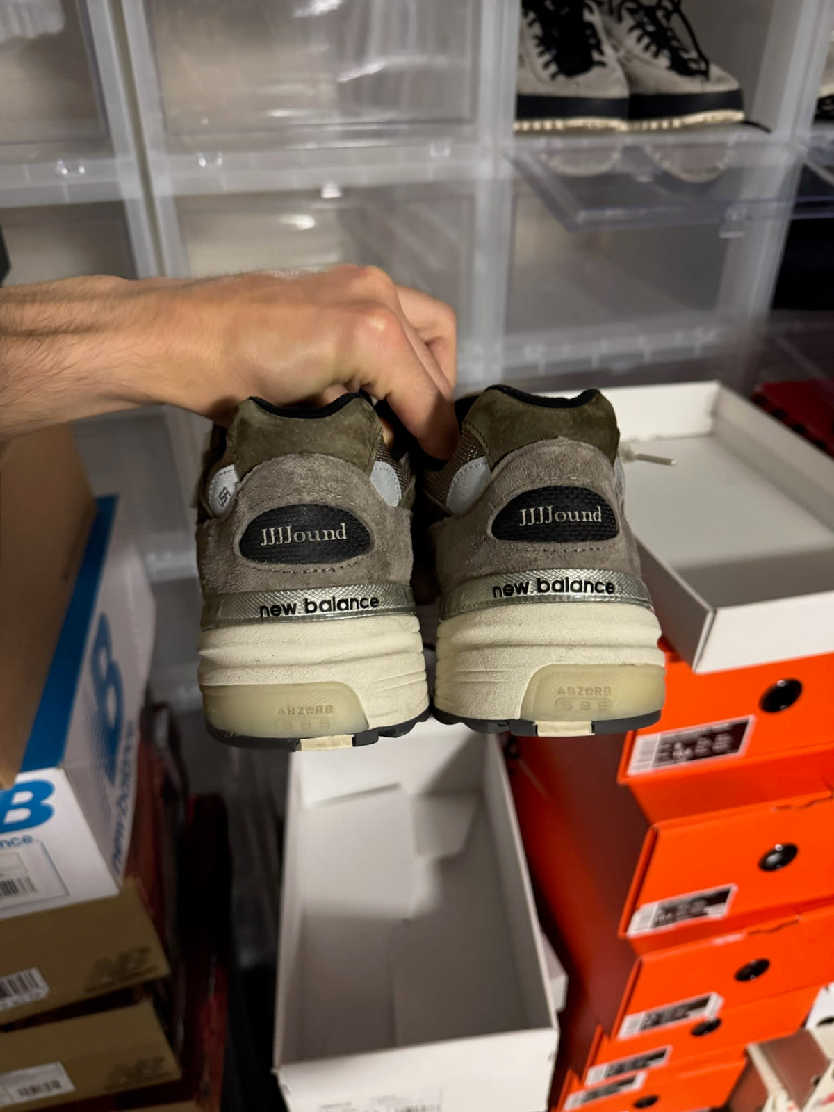 [HY907] New Balance 992 JJJJound Grey