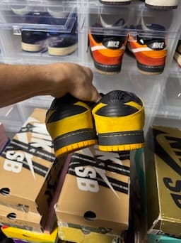 Size 9 Preowned (NB) Nike SB Dunk Low Iowa