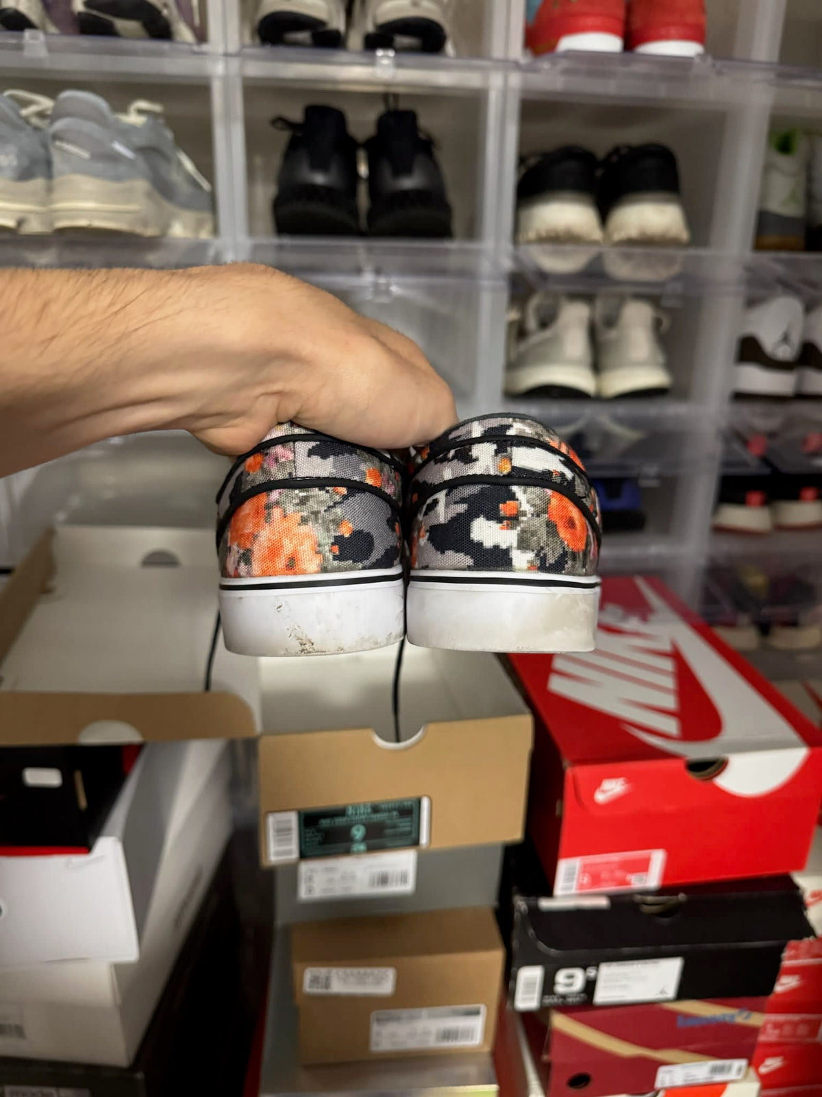[HY834] Nike SB Stefan Janoski Zoom Digi Floral Orange