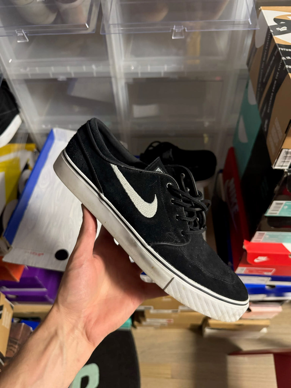 [HY773] Nike Zoom Stefan Janoski SB OG Black