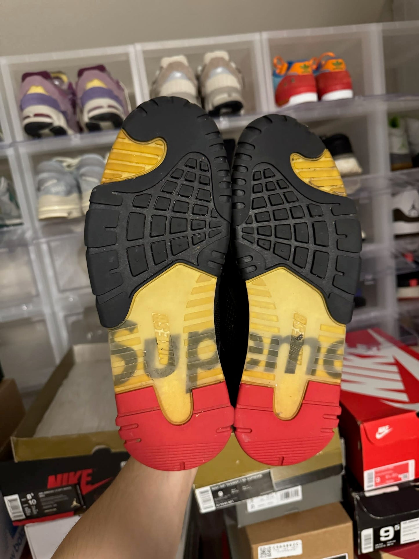 HY836 Nike Air Trainer 2 SB Supreme Black