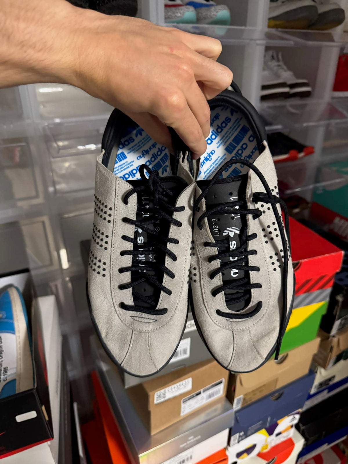 [HY888] adidas AW Hike Lo Alexander Wang Grey