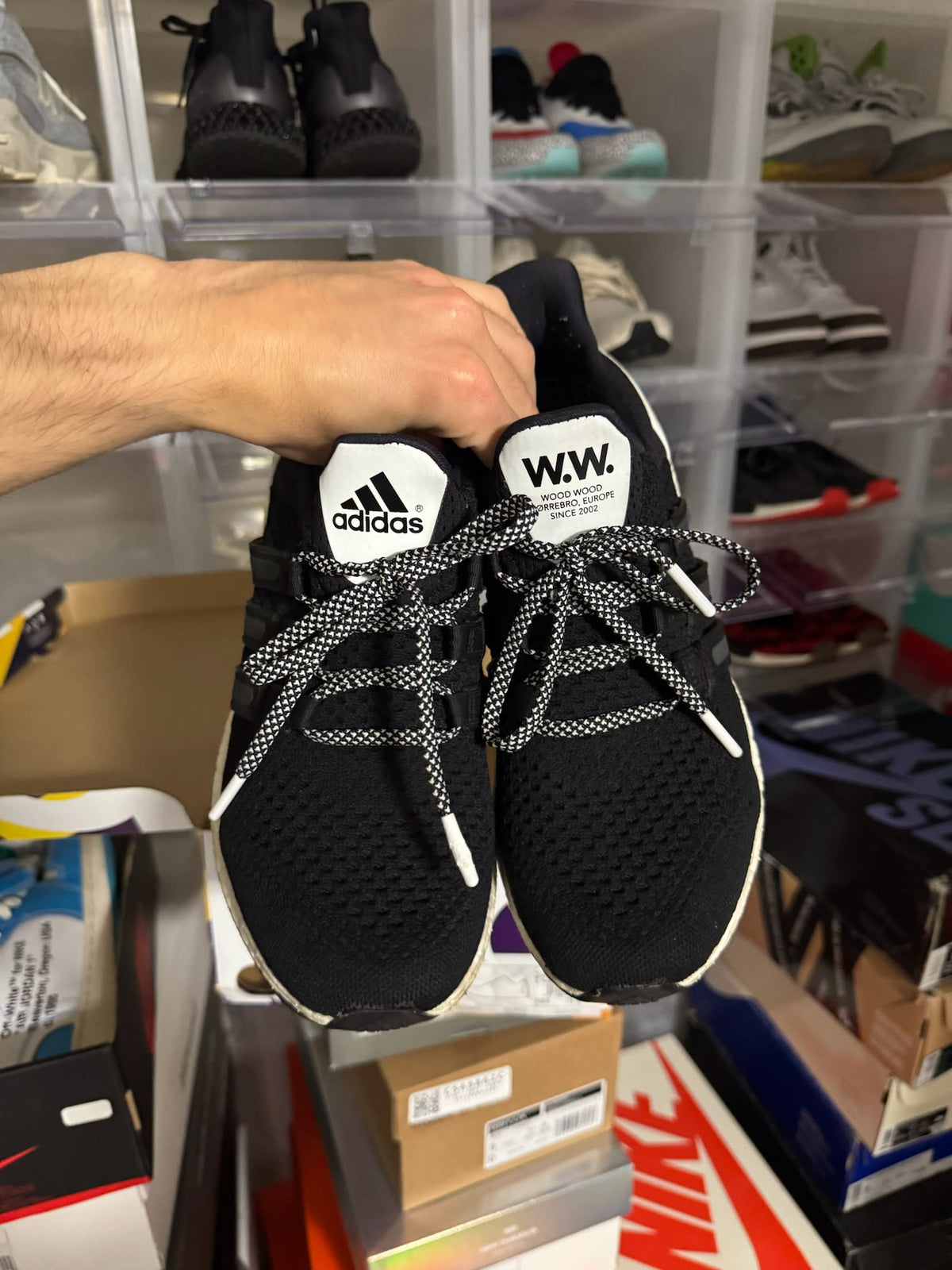 [HY885] adidas Ultra Boost 1.0 Wood Wood Black