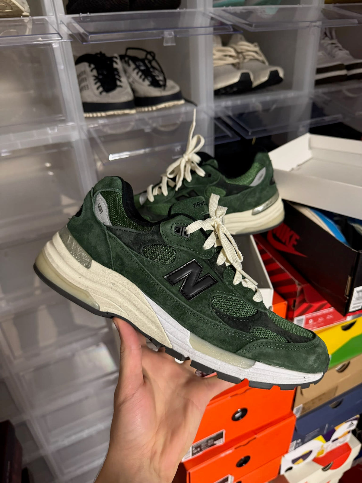 [HY902] New Balance 992 JJJJound Green