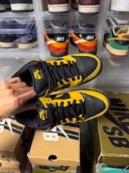 Size 9 Preowned (NB) Nike SB Dunk Low Iowa