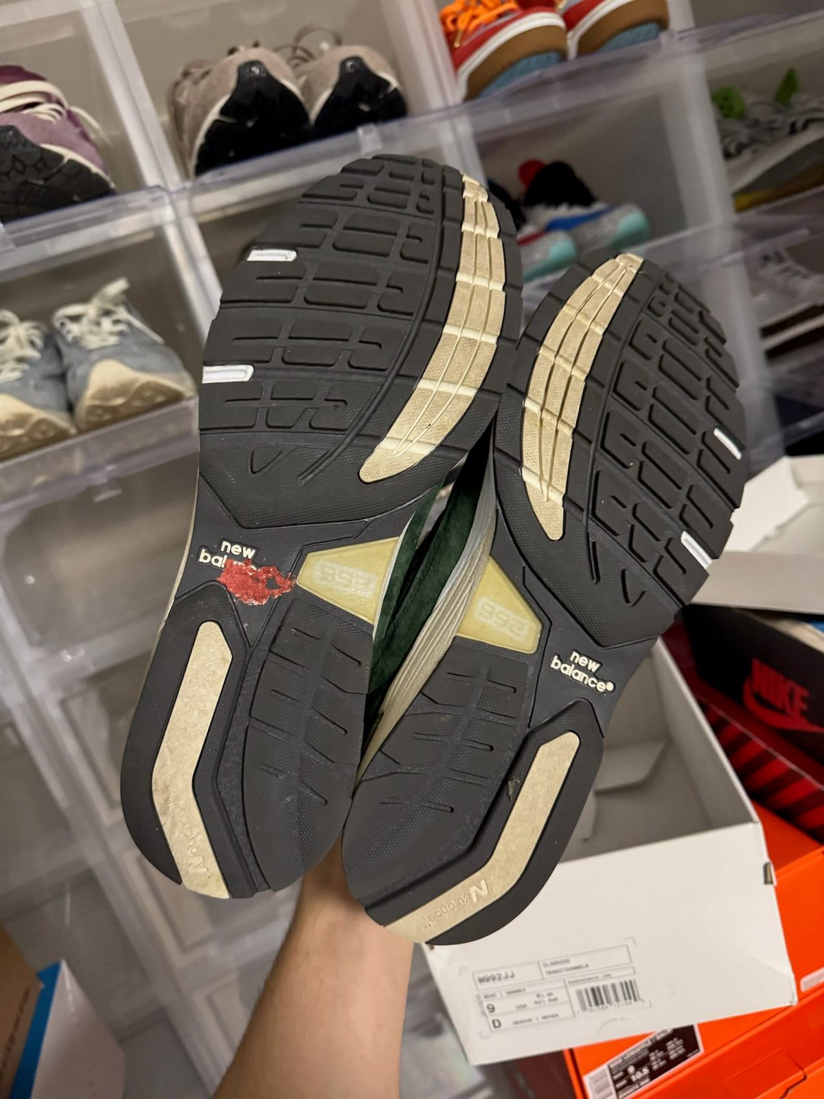 [HY902] New Balance 992 JJJJound Green