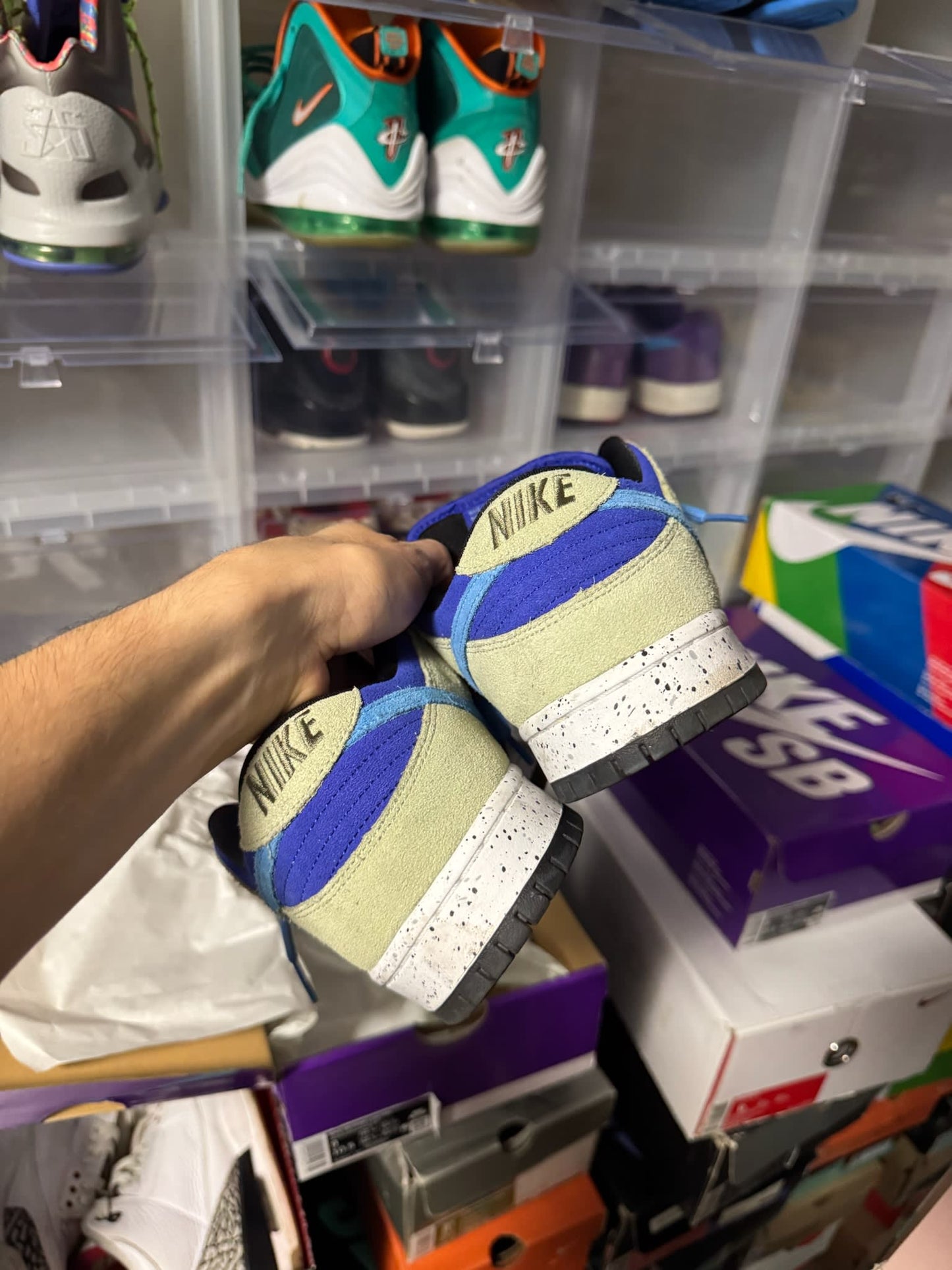 Size 9 Preowned Nike SB Dunk Low ACG Celadon