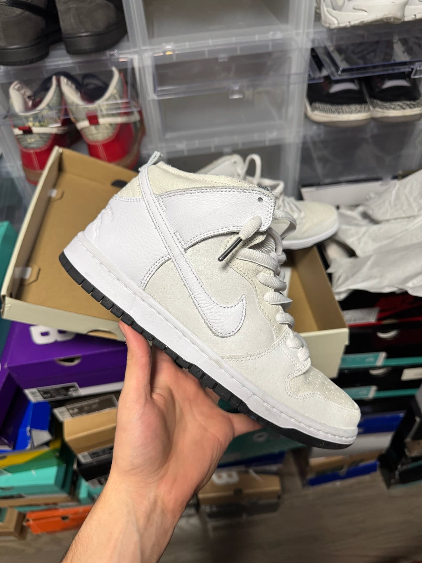 Size 9 Preowned Nike SB Dunk High Antihero Skateboards