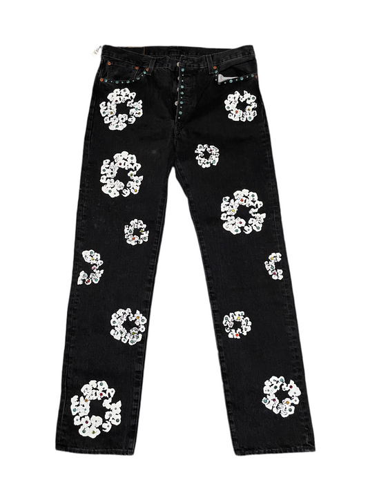 Denim Tears Rhinestone Jeans