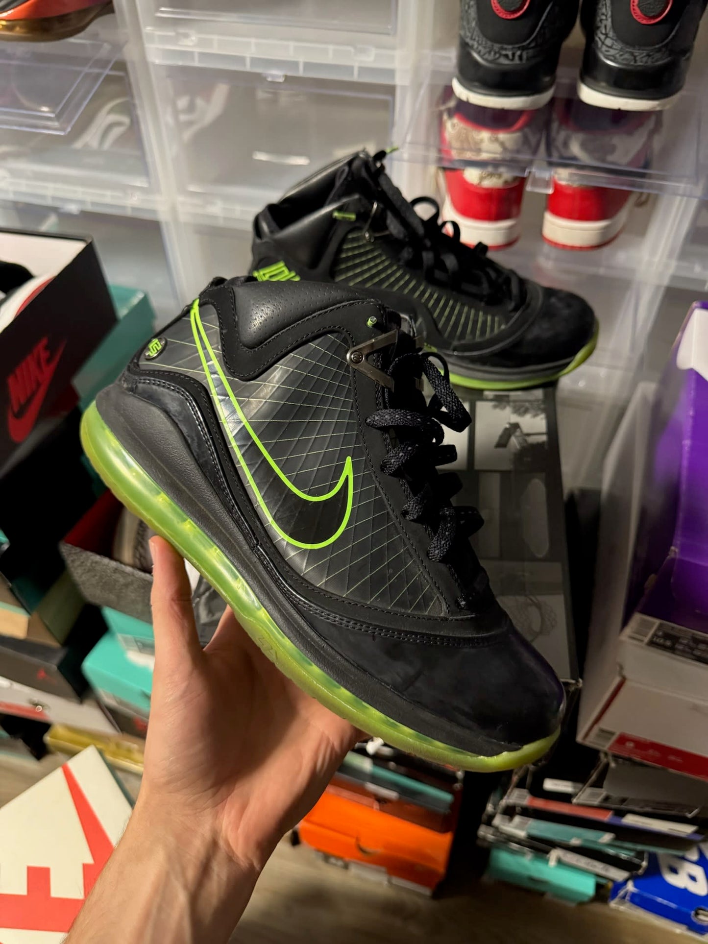 Size 9 Preowned Nike LeBron 7 Dunkman