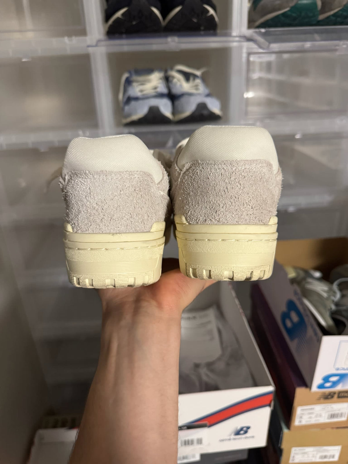 [HY932] New Balance 550 Aime Leon Dore Grey Suede
