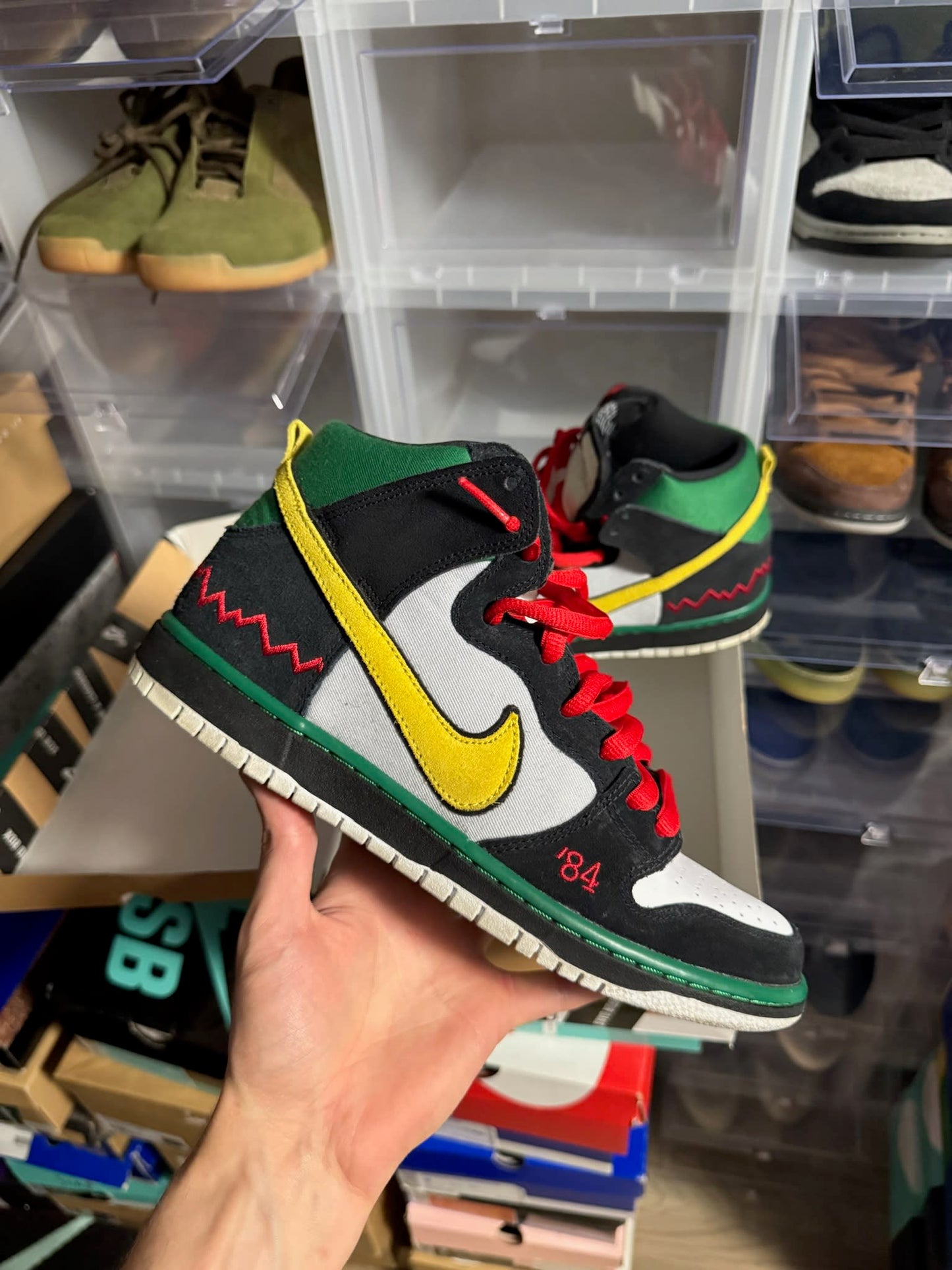 [HY769] Nike SB Dunk High Mcrad