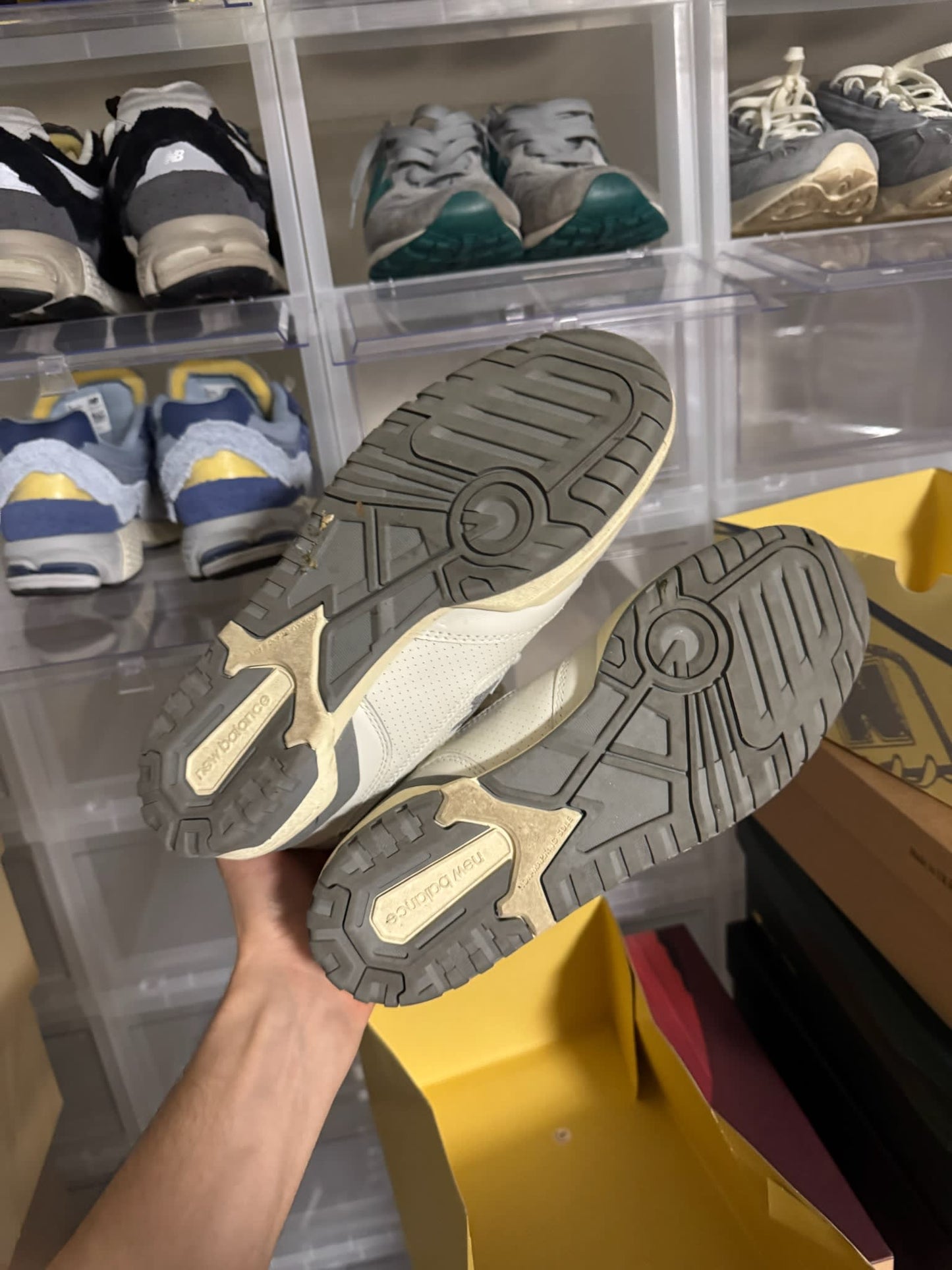 [HY918] New Balance 550 Aime Leon Dore White Grey