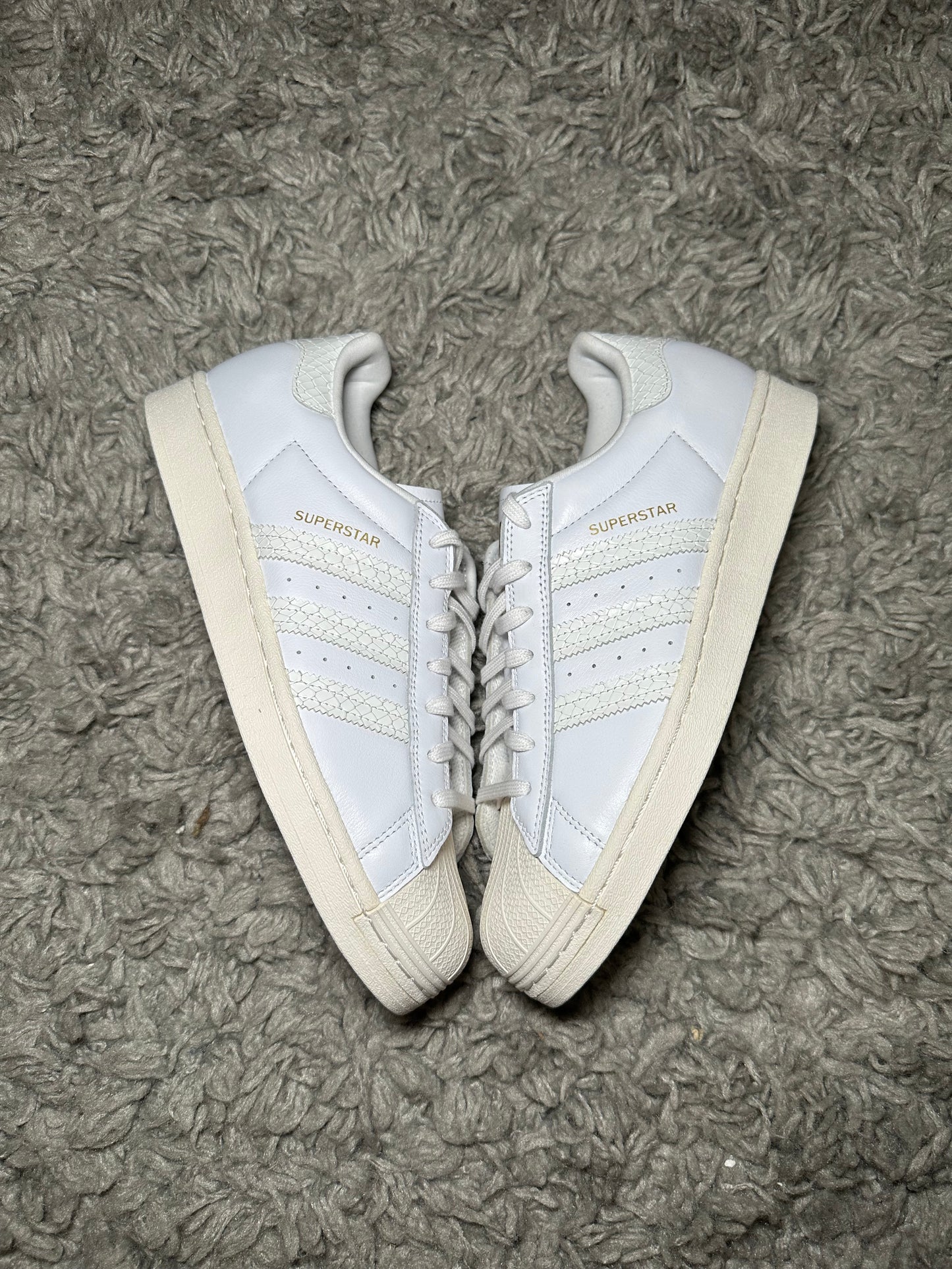 ADIDAS SUPERSTAR White Snakeskin SAMPLE