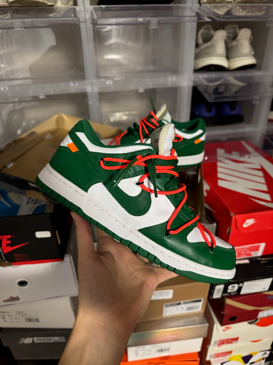 [HY837] Nike Dunk Low Off-White Pine Green