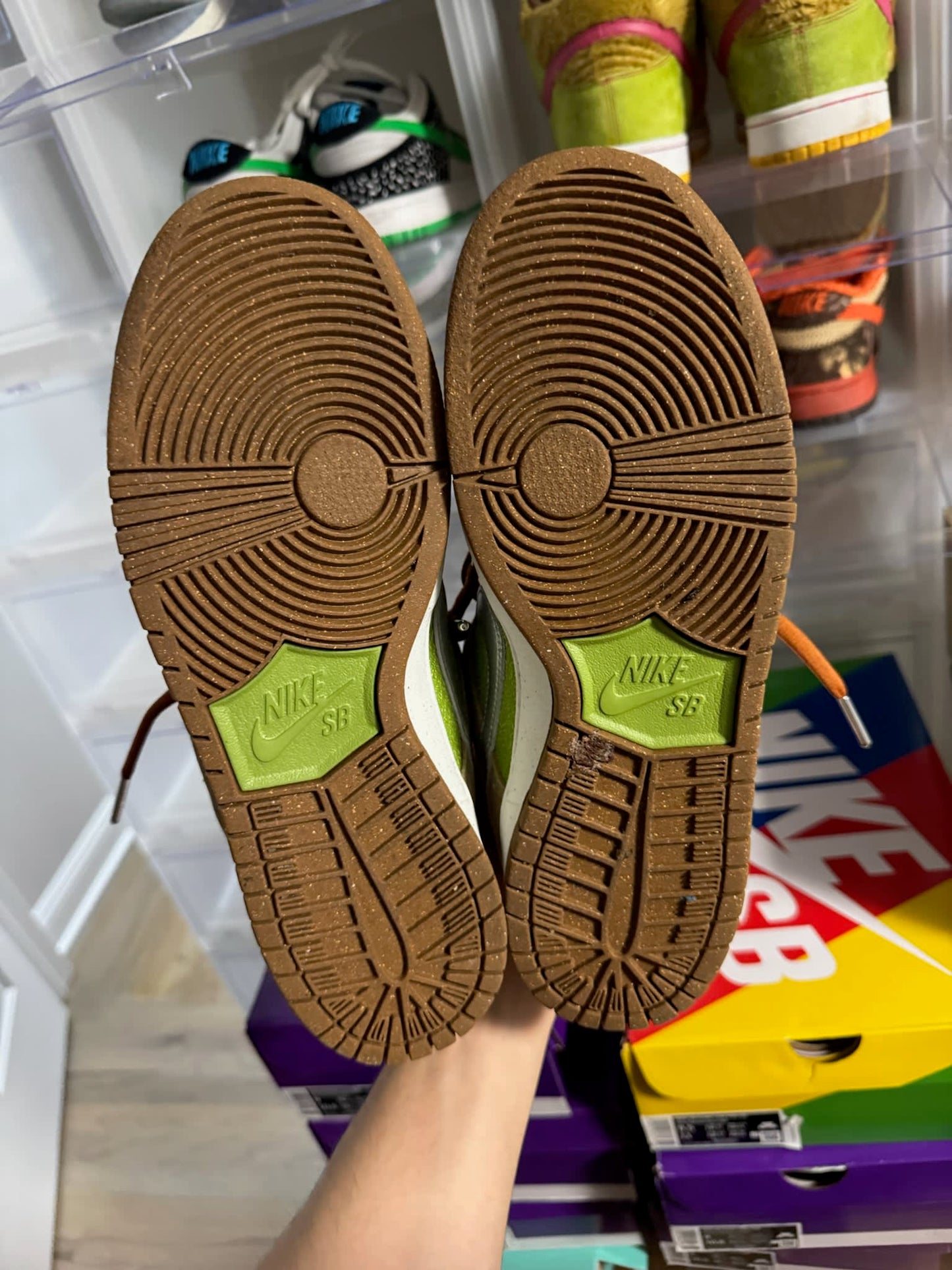 Size 9 Preowned (NB) Nike SB Dunk Low Escargot