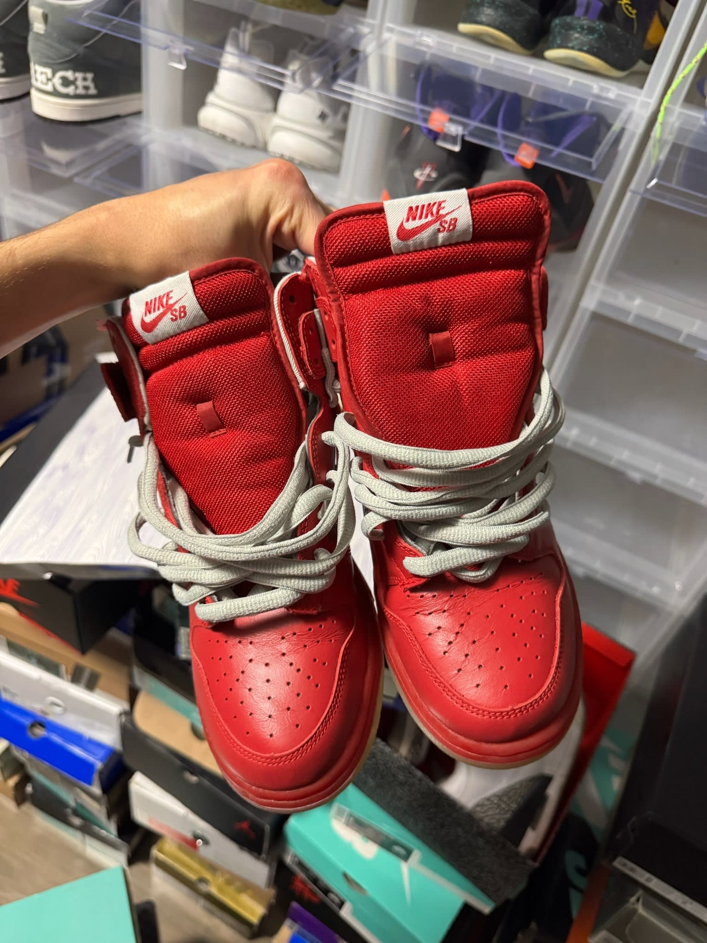 Size 10.5 Preowned Nike SB Dunk High Mork & Mindy