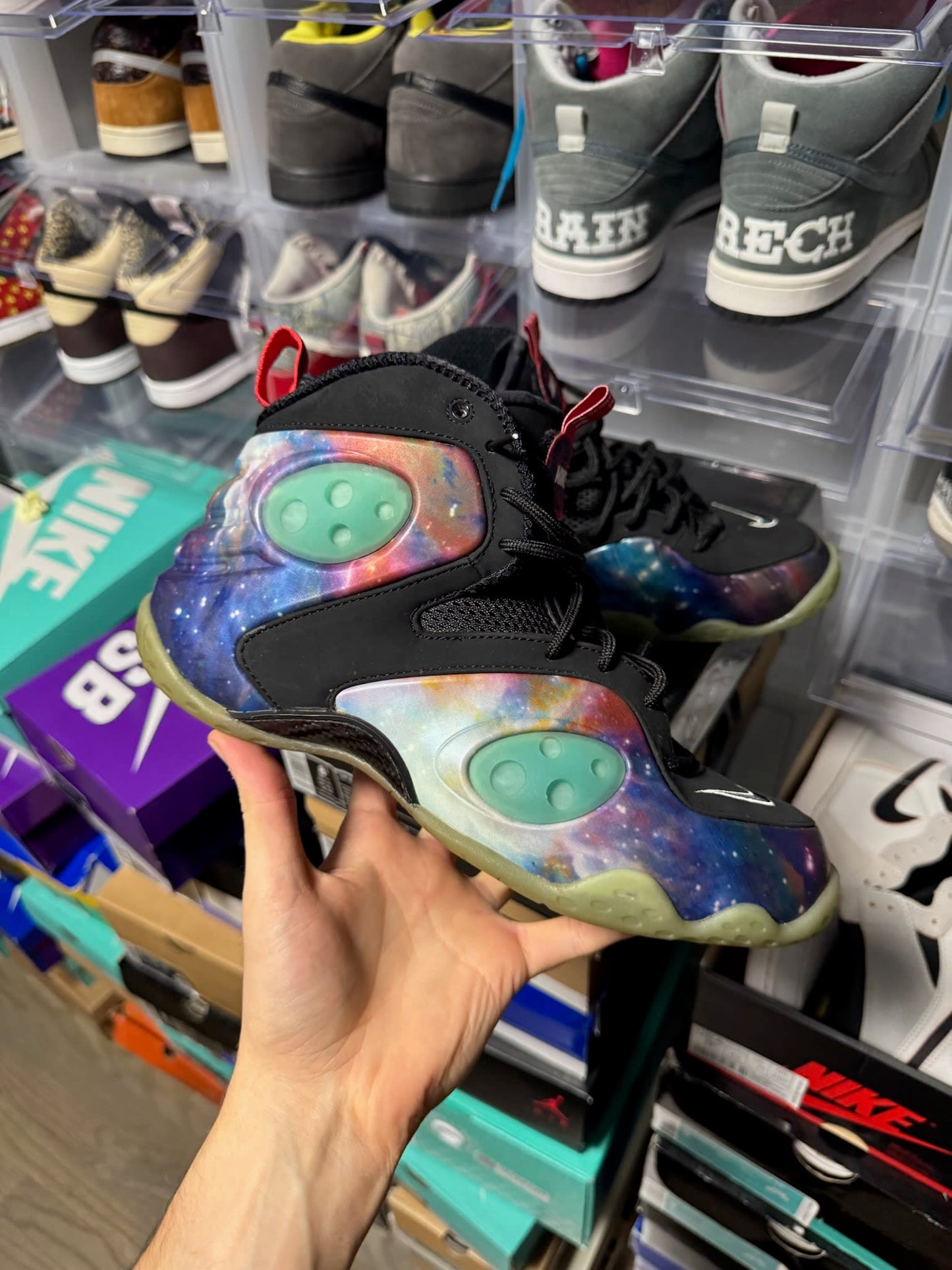 Size 9 Preowned (NB) Nike Zoom Rookie Galaxy (Sole Collector Edition)