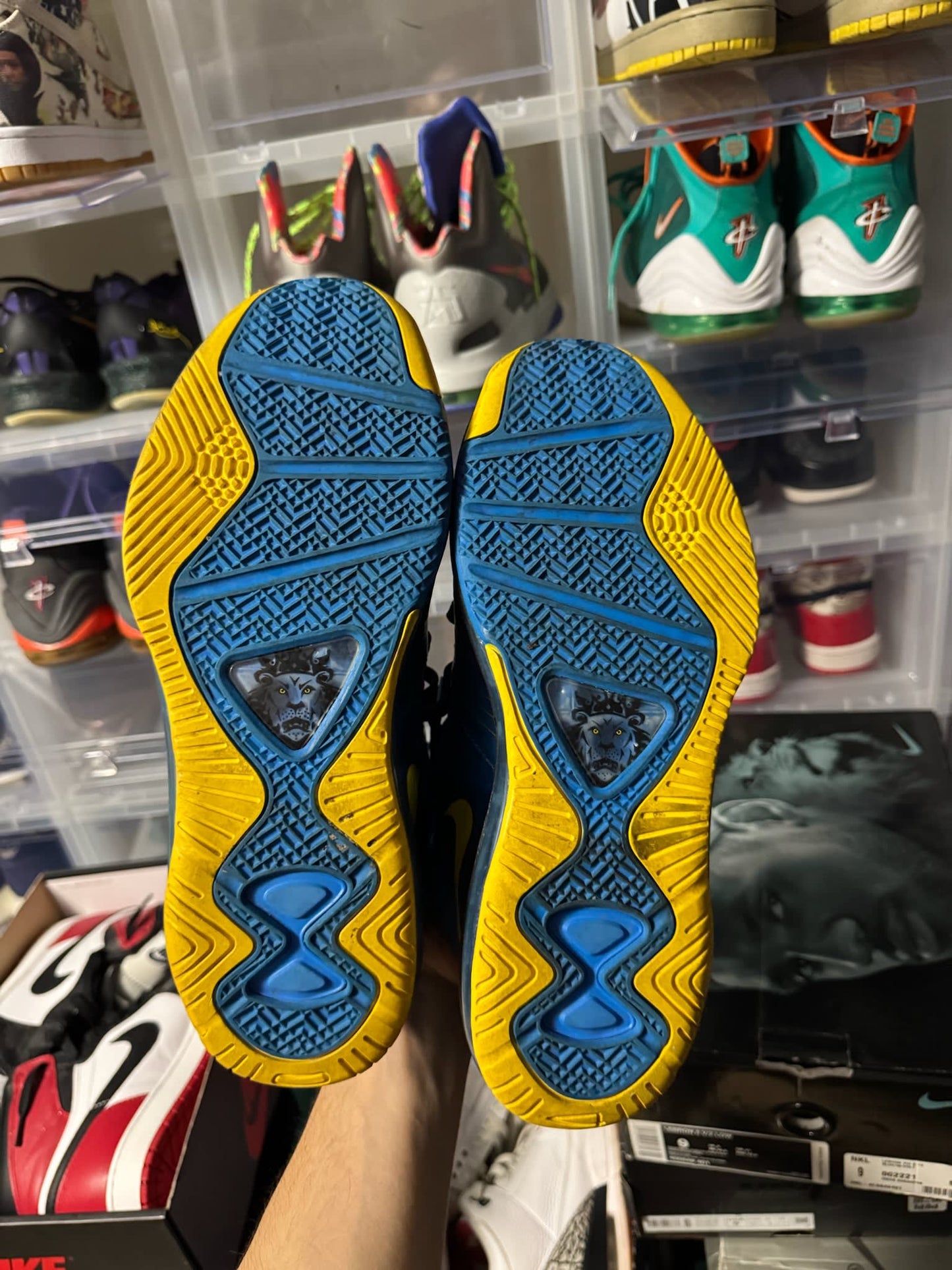 Size 9 Preowned (NB) Nike LeBron 8 V/2 Entourage