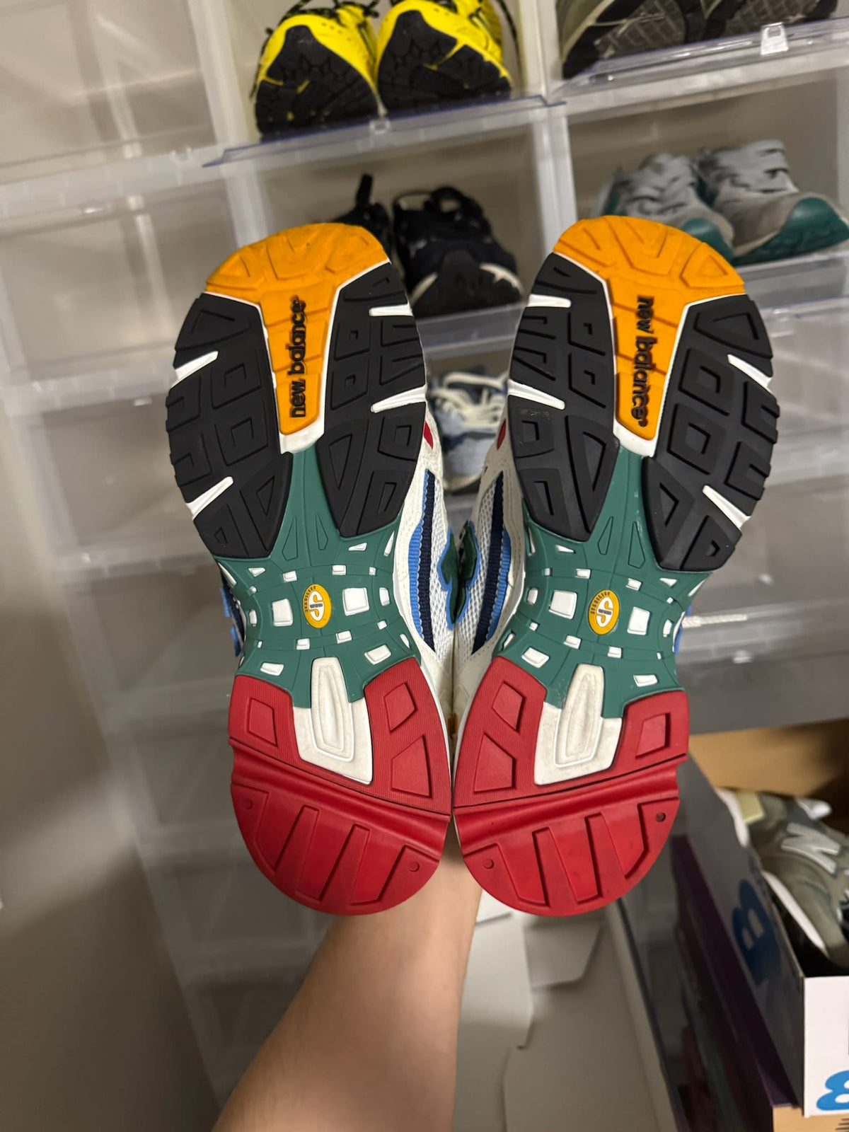 [HY927] New Balance 827 Abzorb Aime Leon Dore White Multi