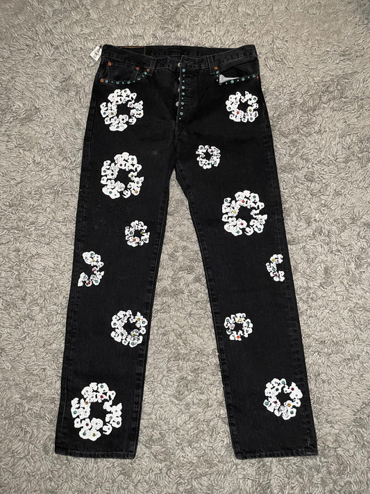 Denim Tears Rhinestone Jeans