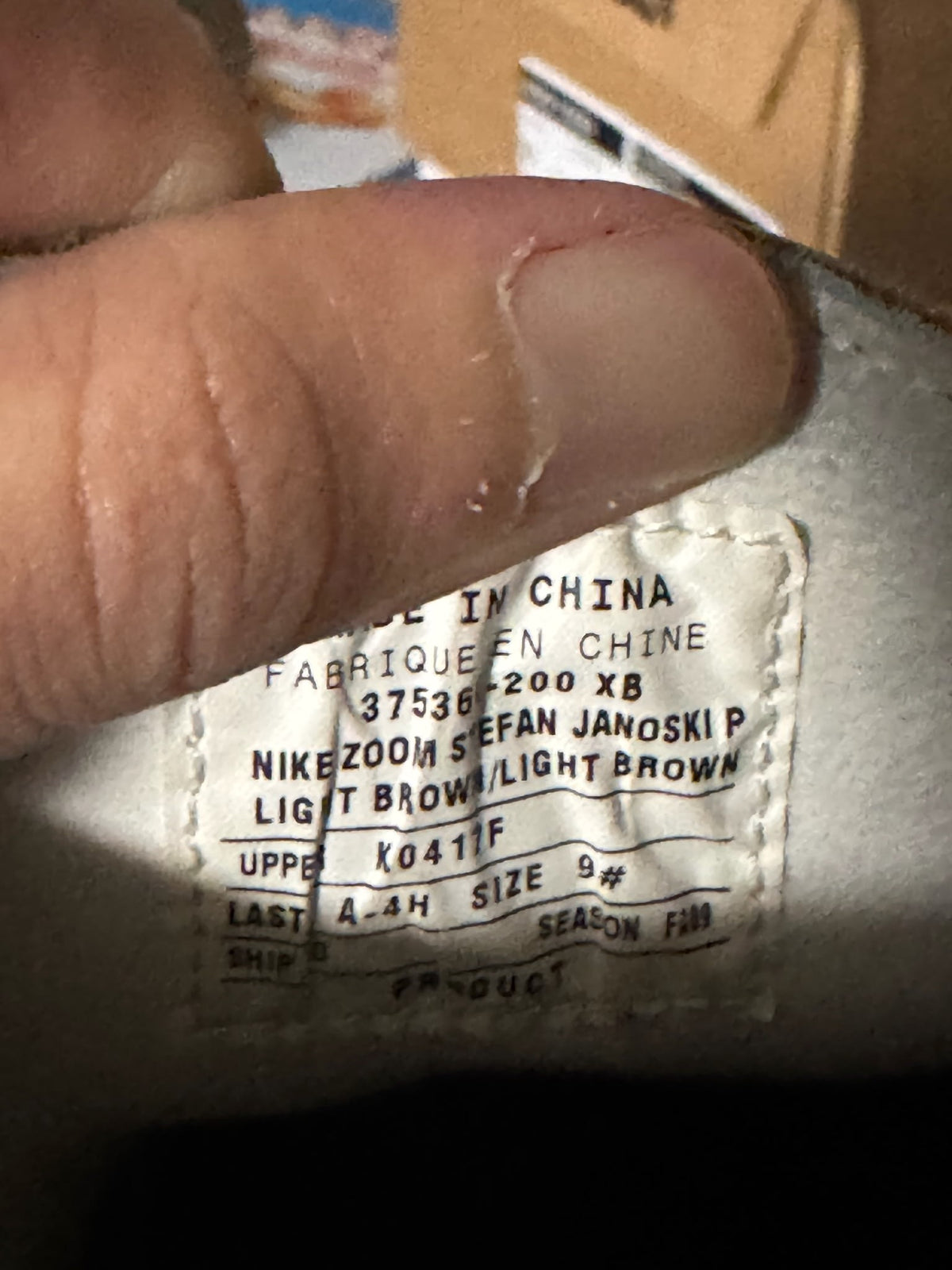 [HY924] Nike SB Stefan Janoski Michael Lau 10th Gardener