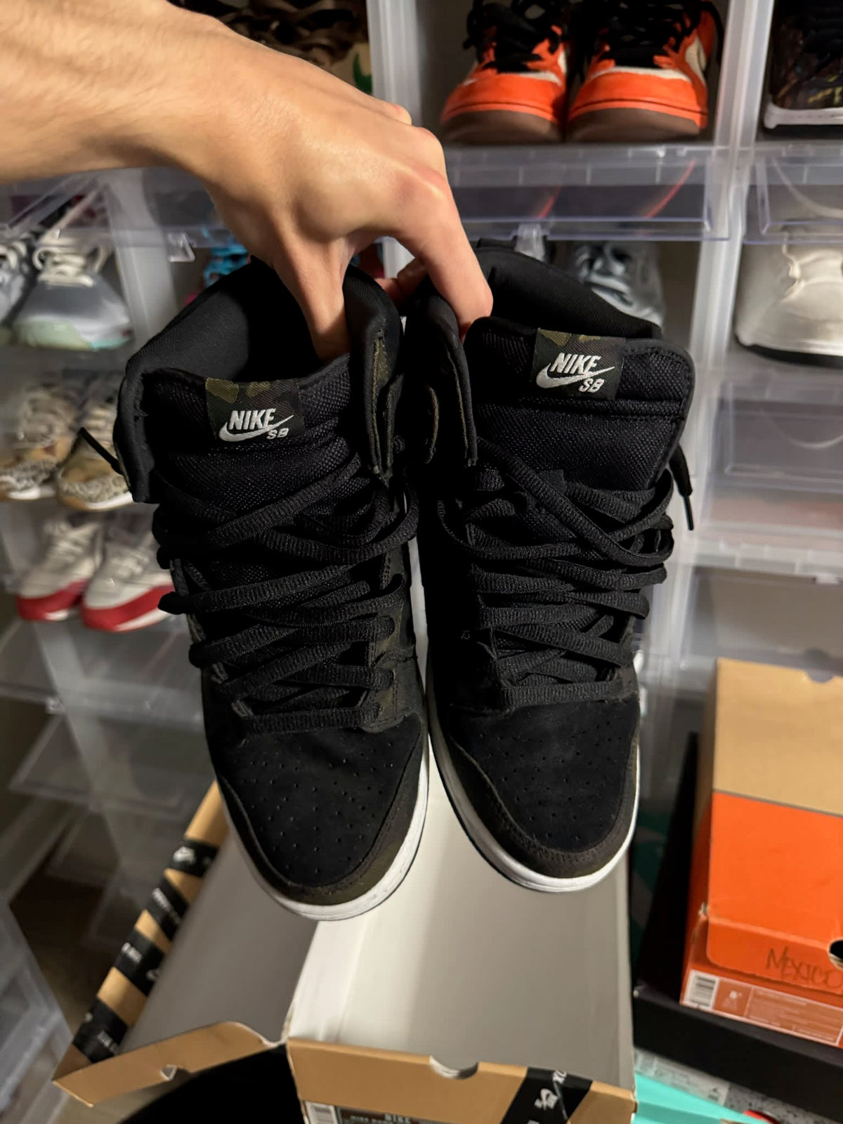 [HY810] Nike SB Dunk High Iguana Camo