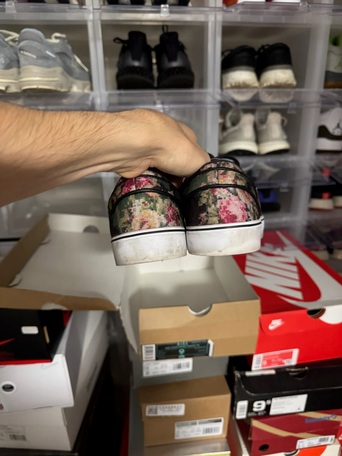 [HY835] Nike SB Zoom Stefan Janoski Digi Floral Pink (2016)