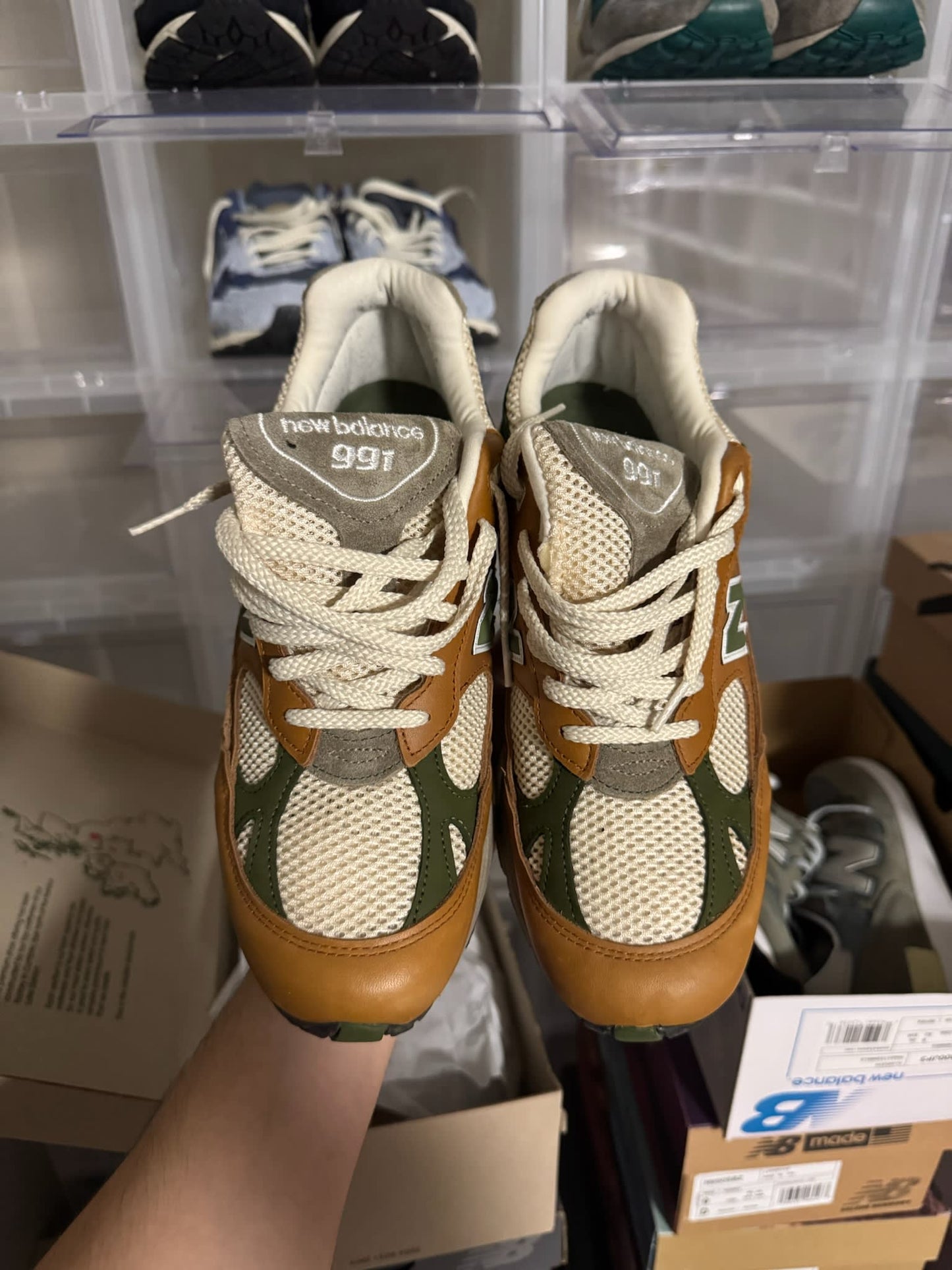 HY931 New Balance 991 Aime Leon Dore MiUK Tan
