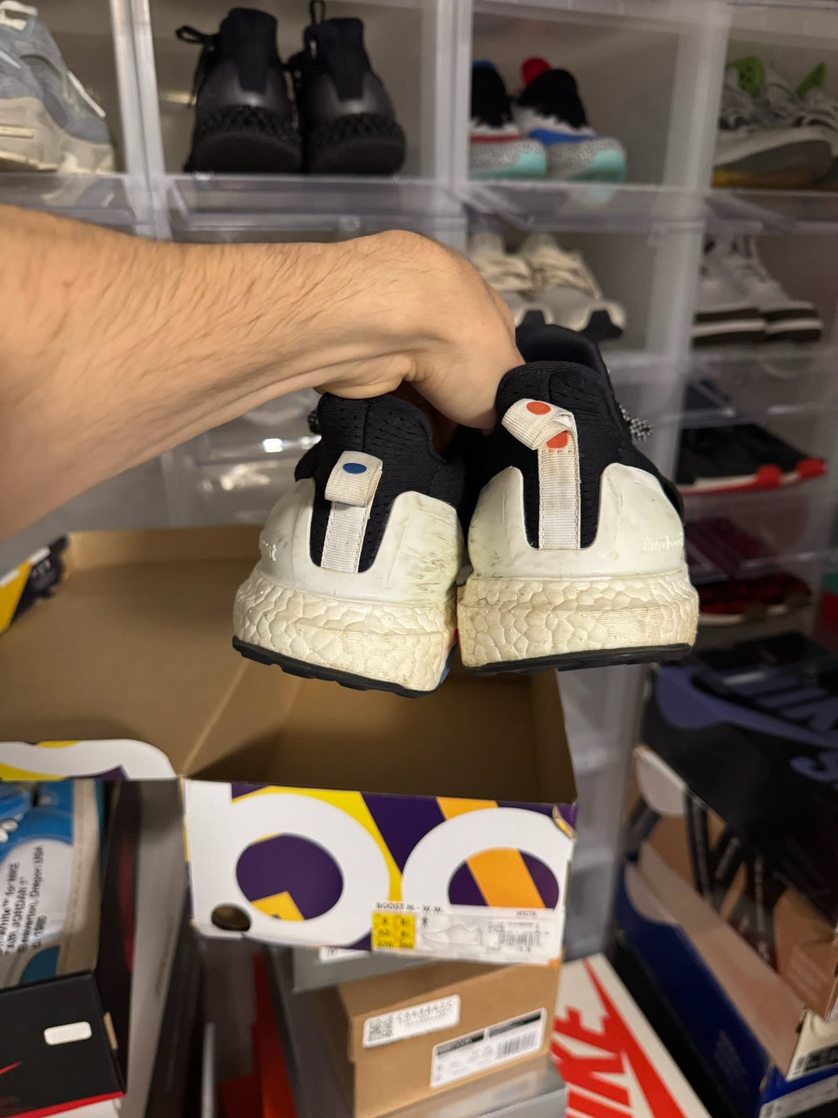 [HY885] adidas Ultra Boost 1.0 Wood Wood Black