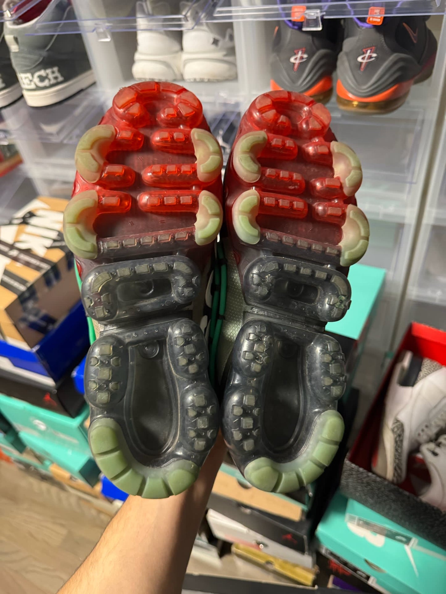 Size 10.5W Preowned Nike Air VaporMax 2019 Cactus Plant Flea Market (Women's)