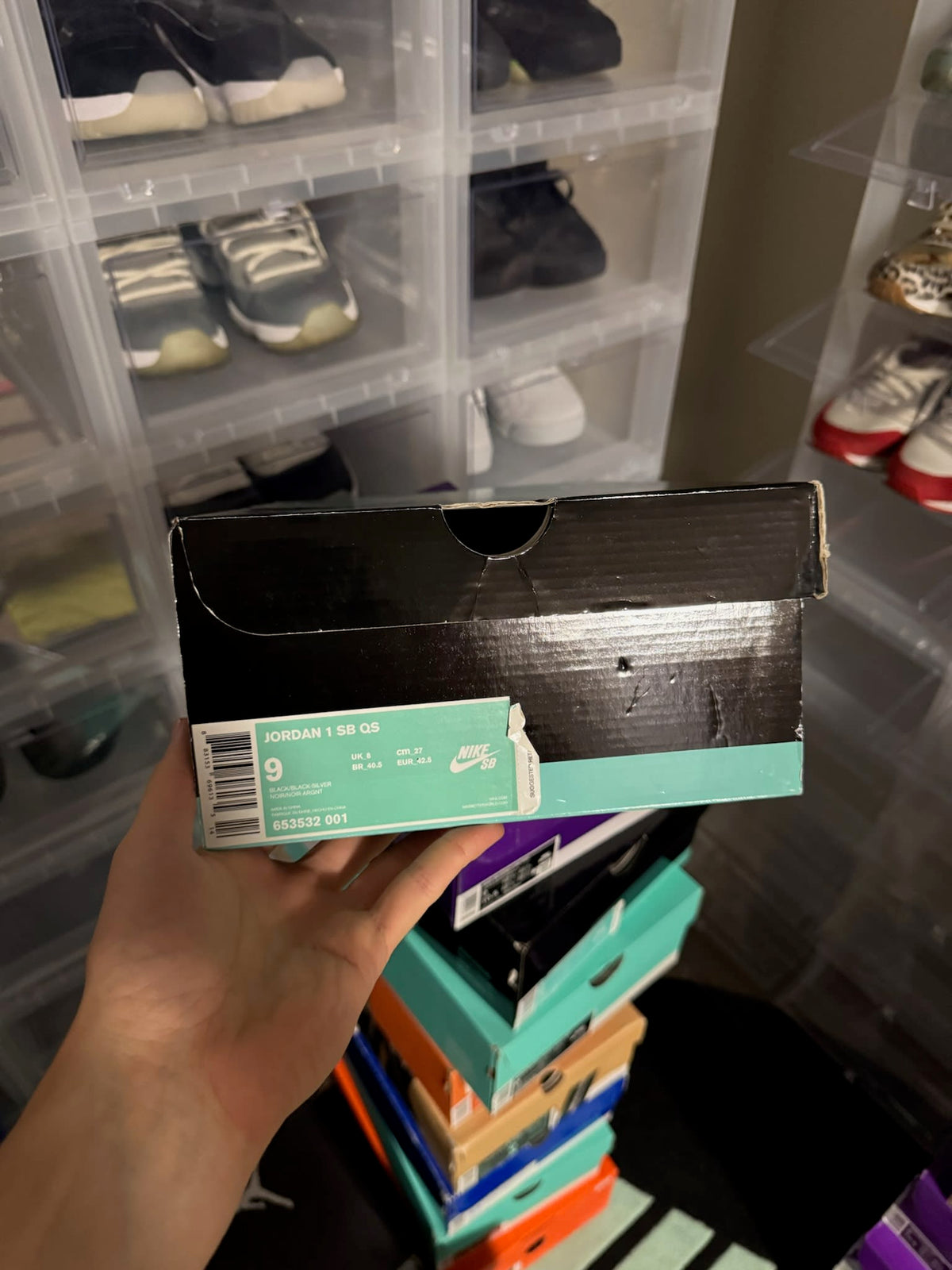 [HY816] Jordan 1 SB Craig Stecyk Black Silver