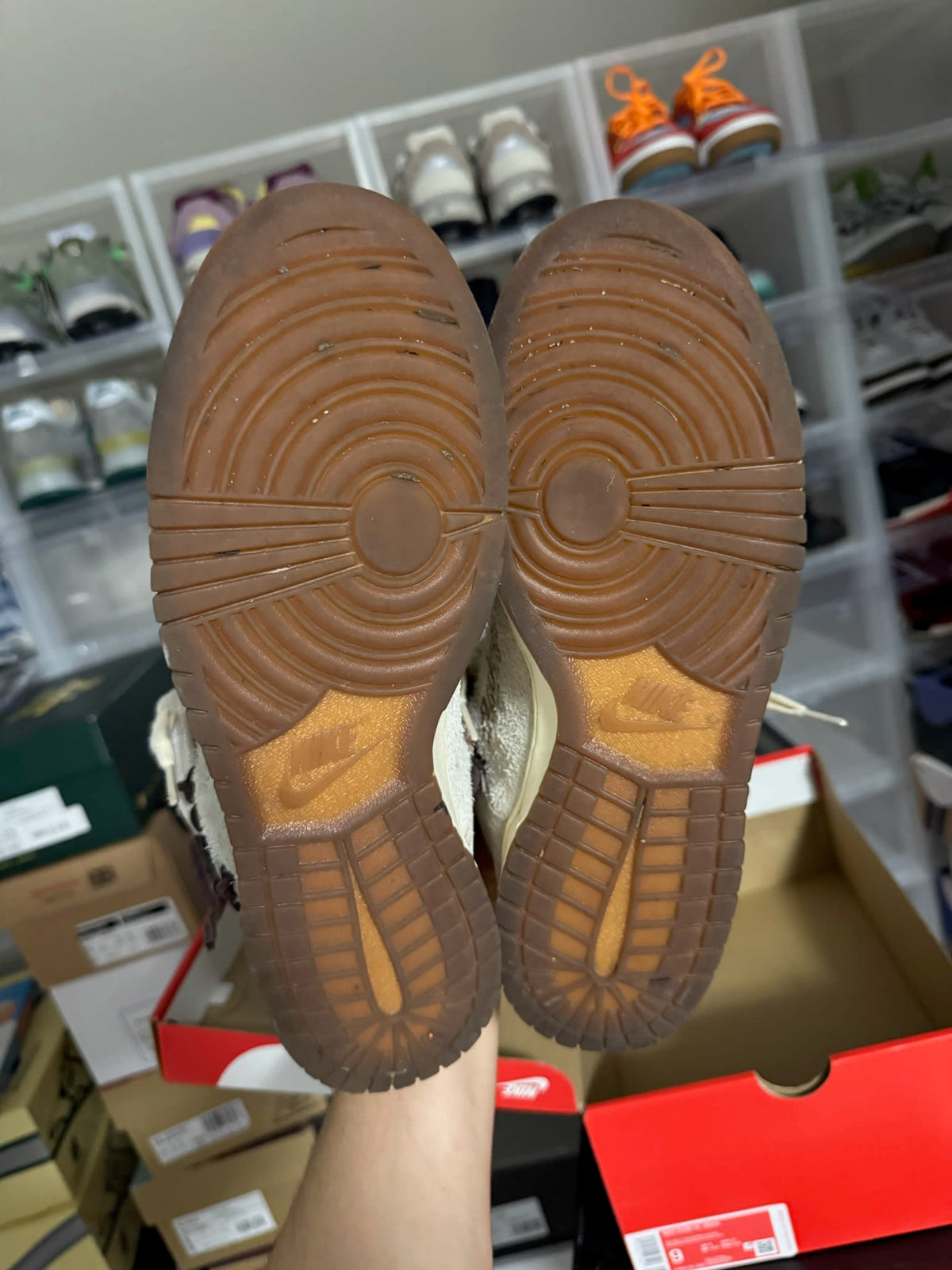 [HY856] Nike Dunk High Bodega Sail Multi (Friends and Family)
