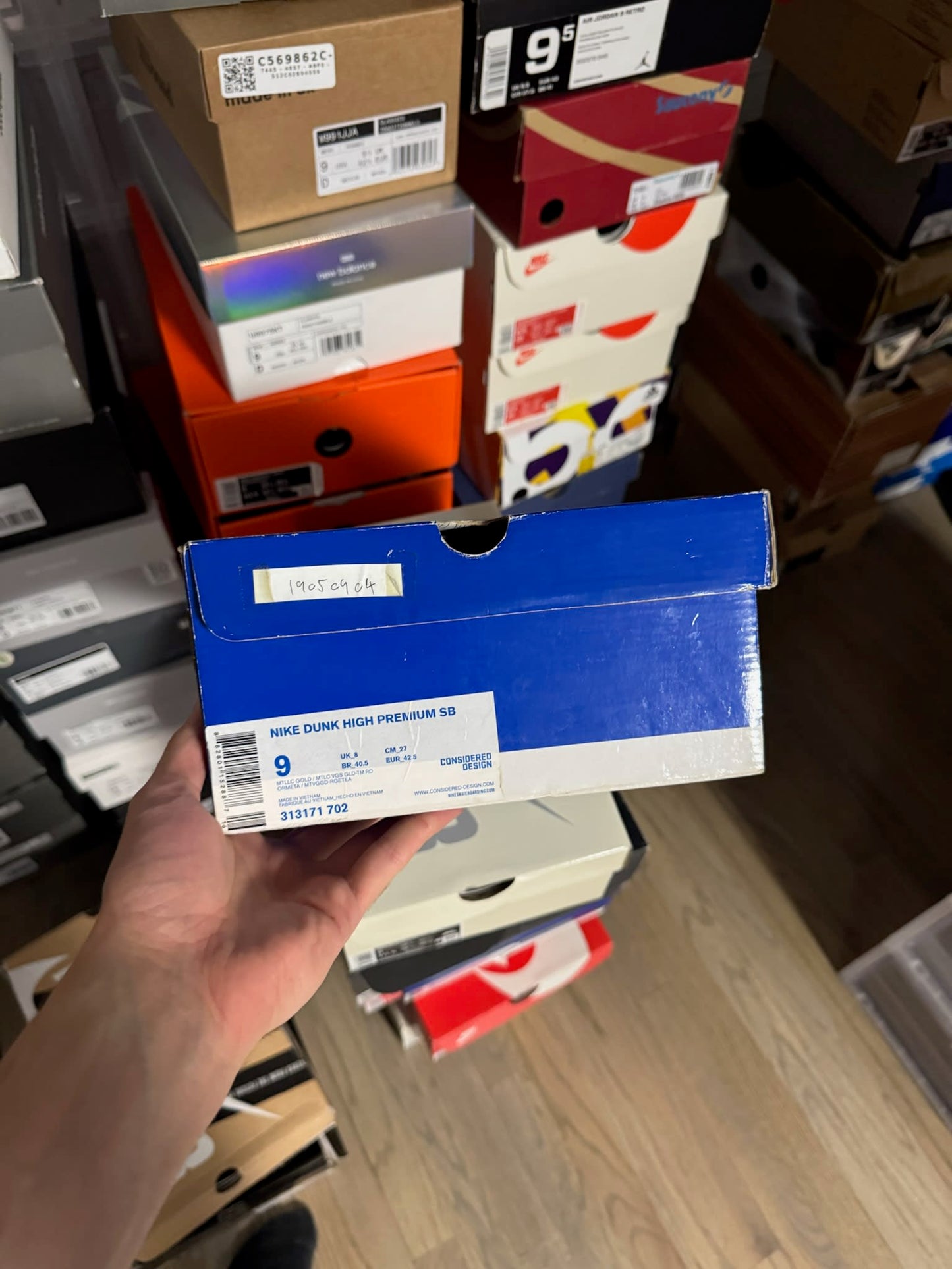 HY850 Nike SB Dunk High Koston Thai Temple