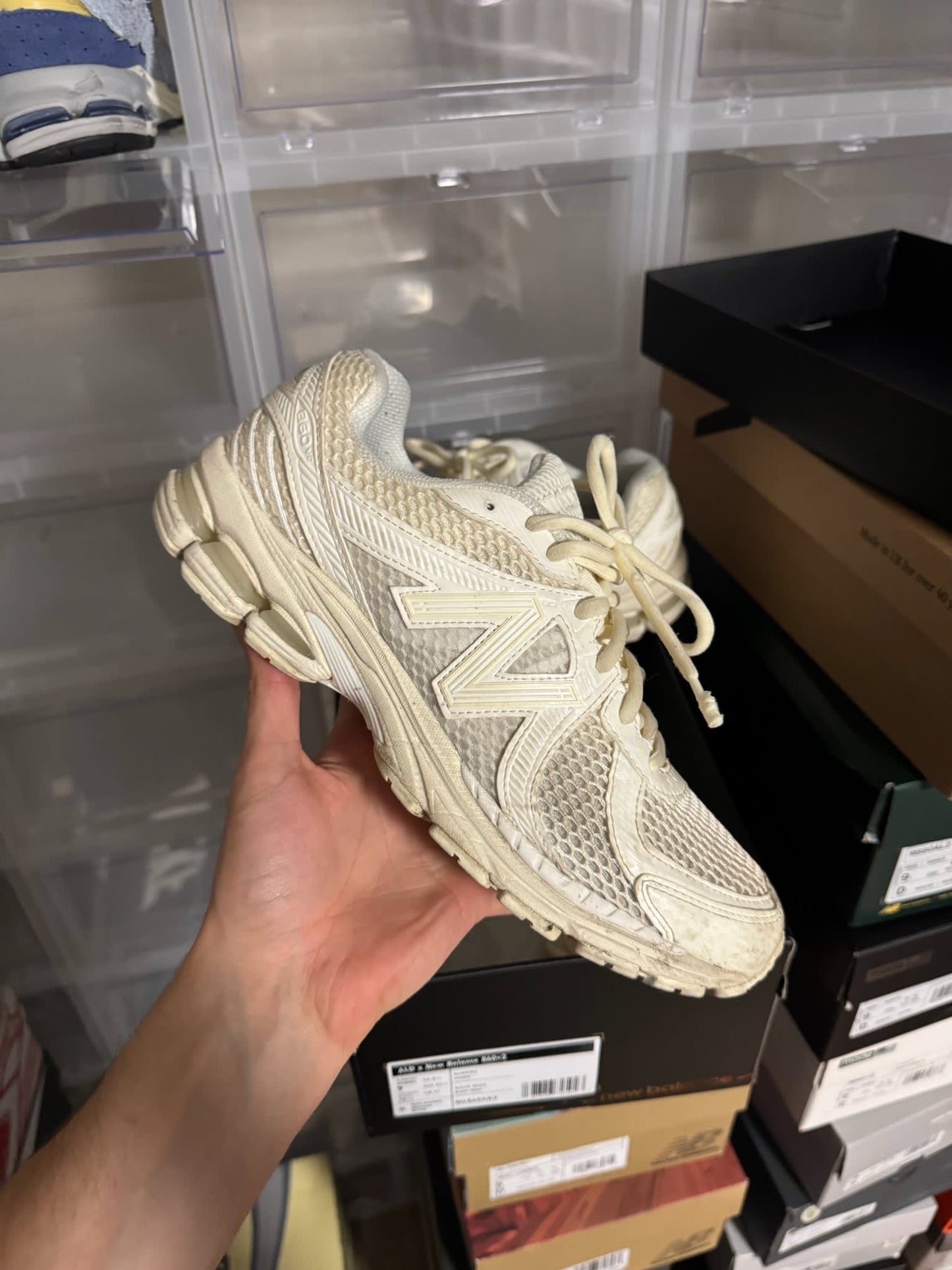 HY919 New Balance 860v2 Aime Leon Dore White
