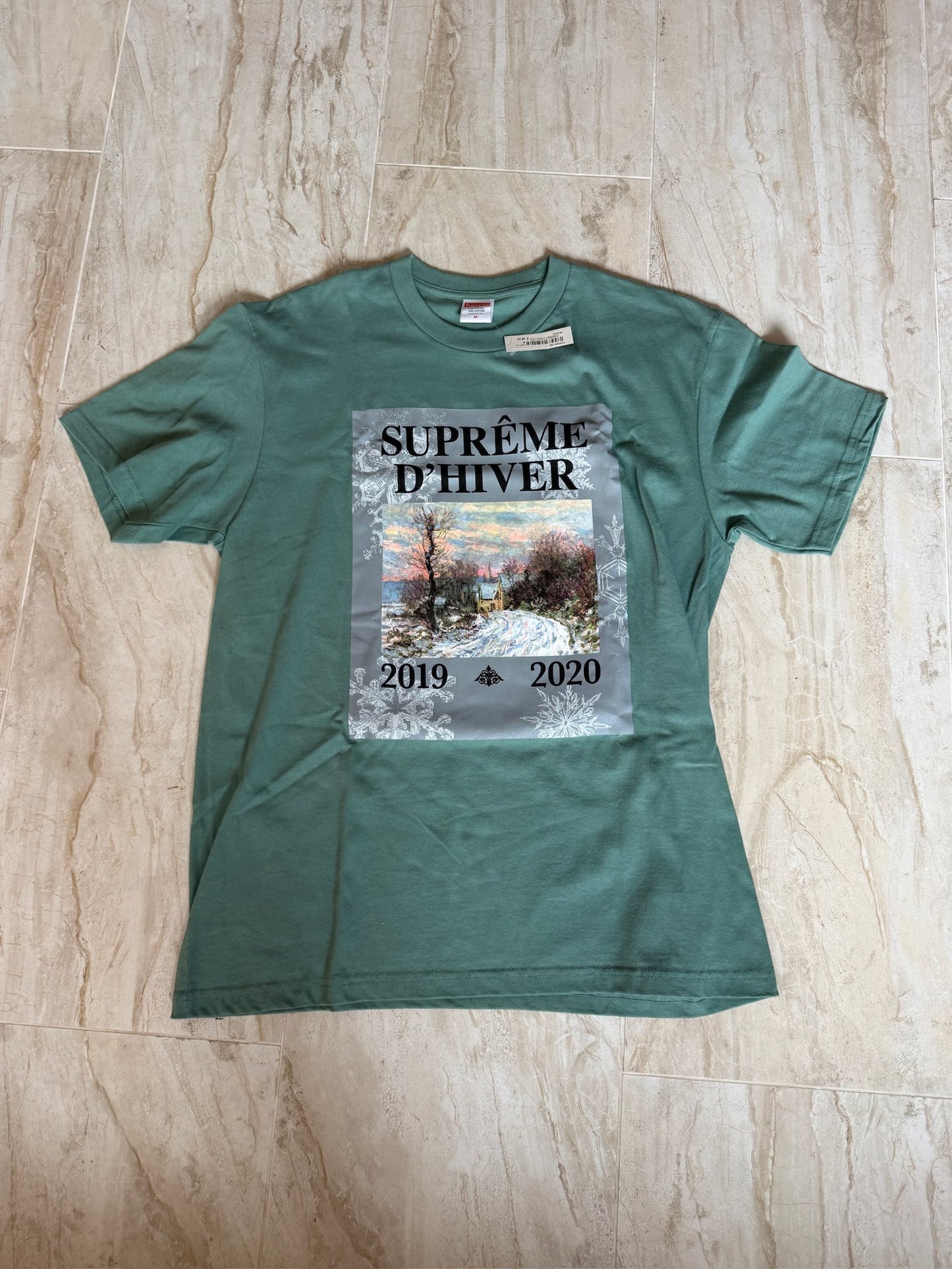 Supreme D'Hiver Tee (FW19)