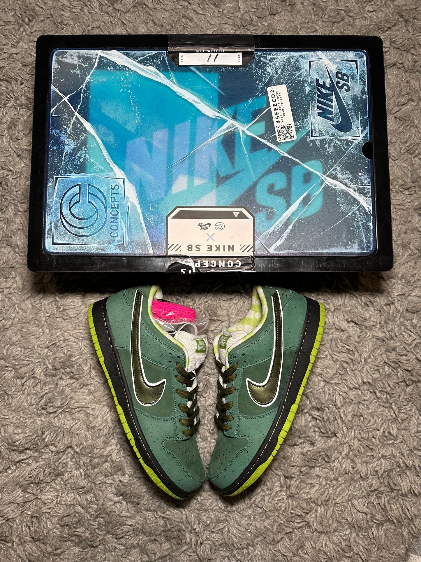 Nike SB Dunk Low x CNCPTS ‘Green Lobster’ SPECIAL BOX