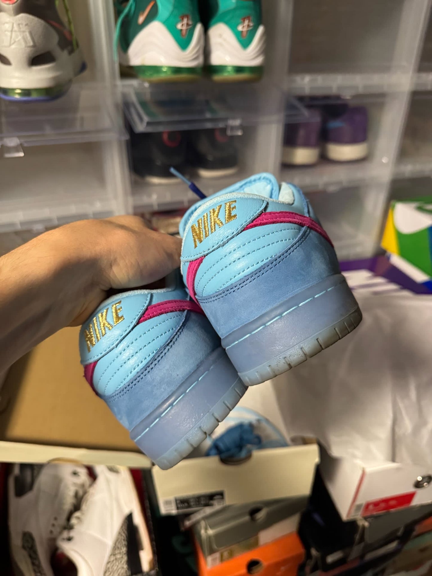 Size 9 Preowned Nike SB Dunk Low Run The Jewels