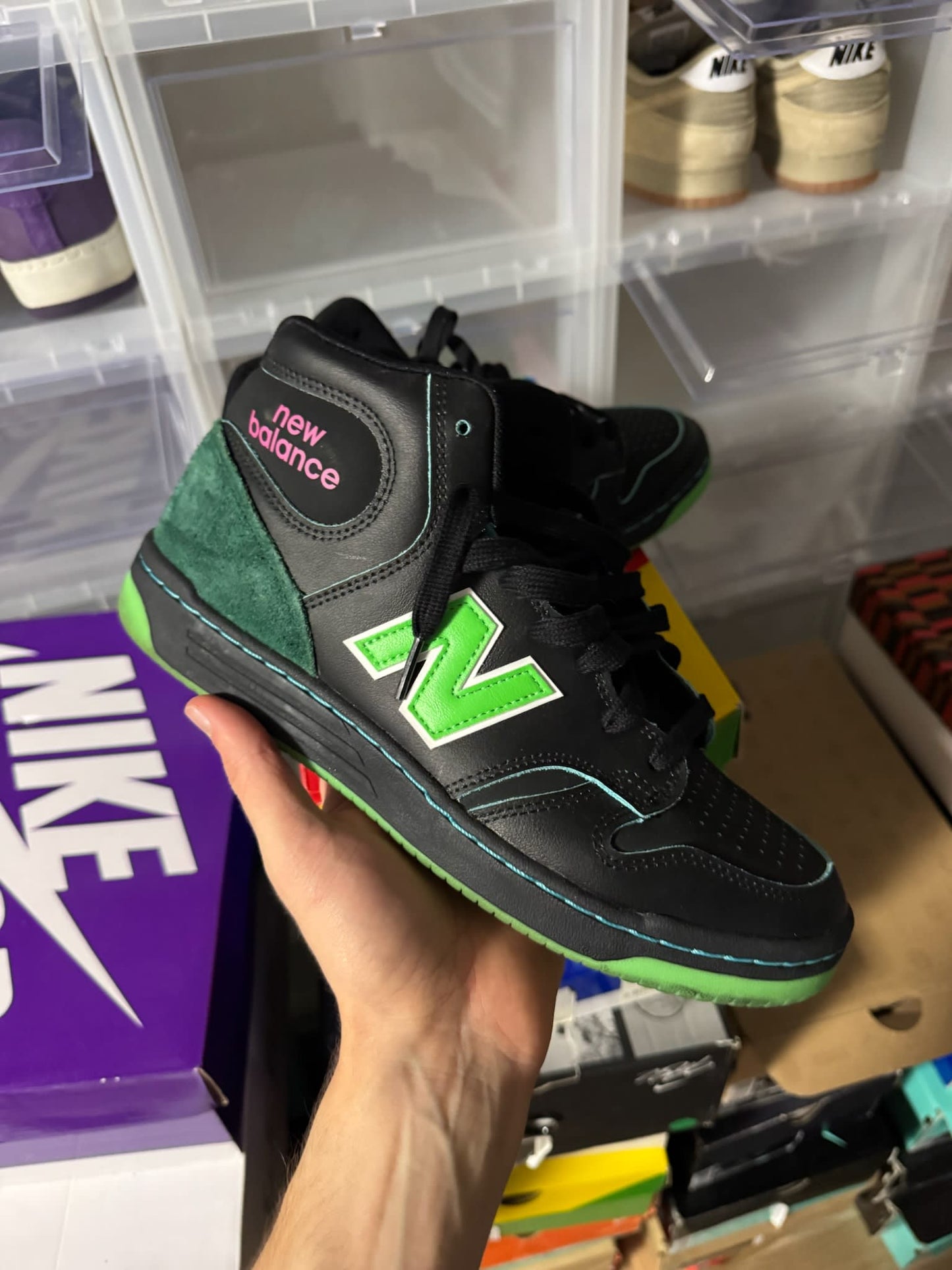 Size 9 Preowned (NB) New Balance Numeric 480 High Natas Kaupas