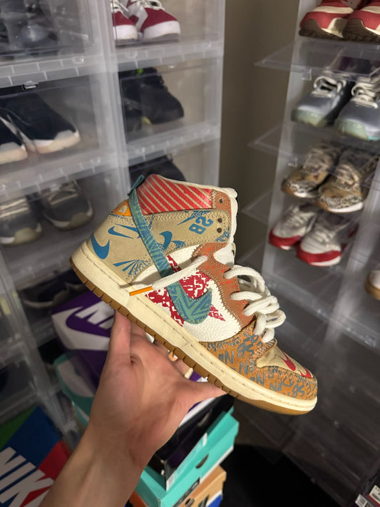 [HY823] Nike SB Dunk High Thomas Campbell What the Dunk