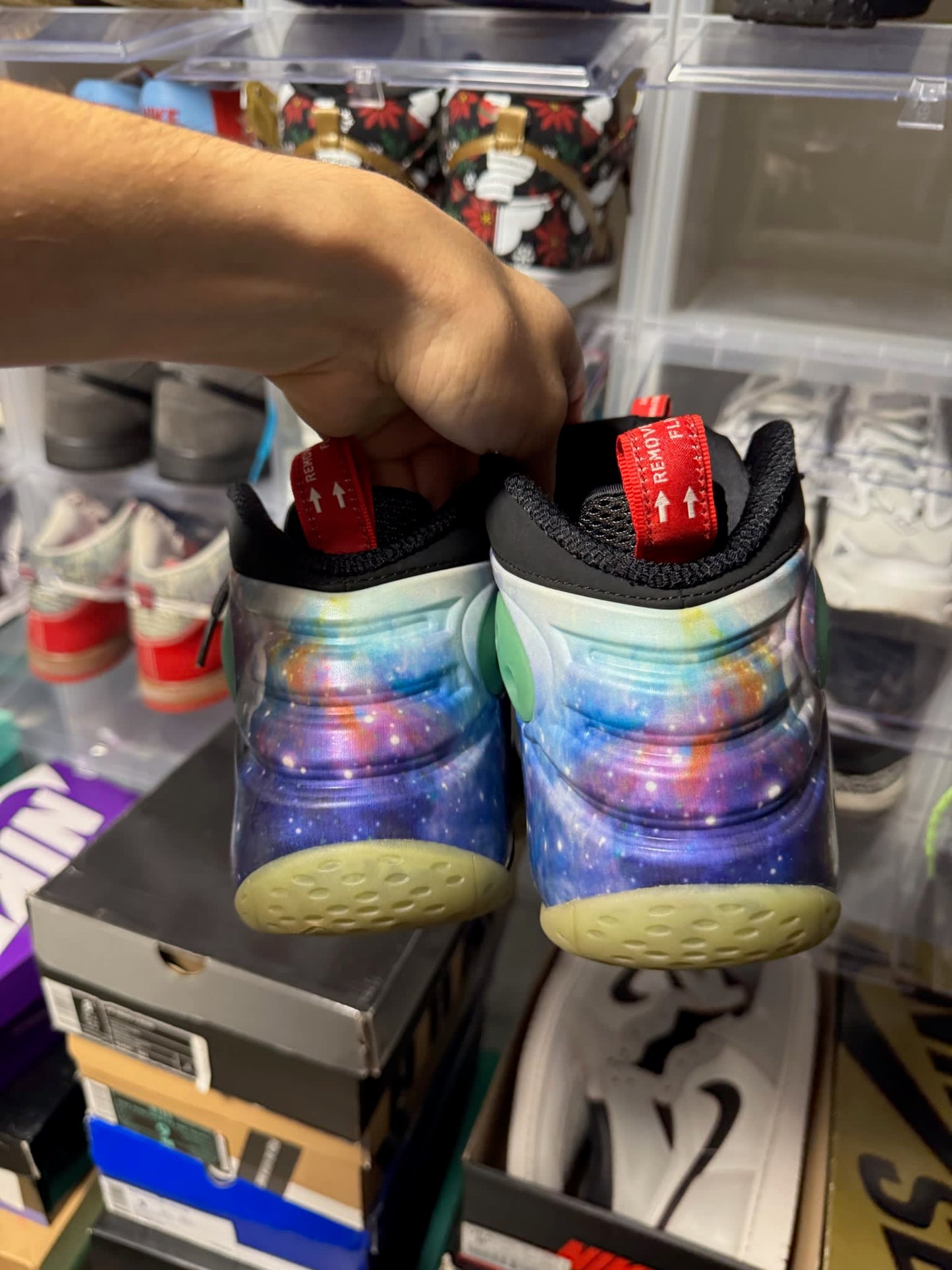 Size 9 Preowned (NB) Nike Zoom Rookie Galaxy (Sole Collector Edition)