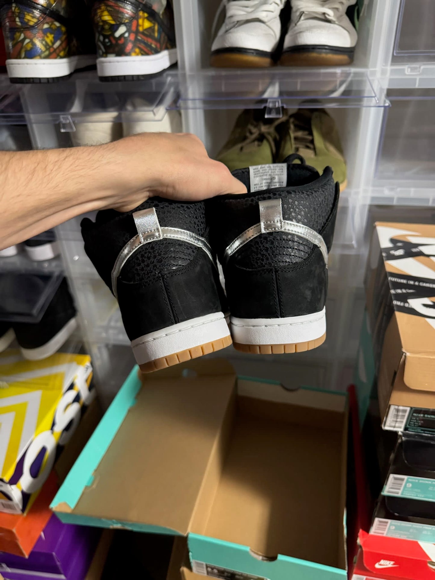 Size 8.5 Preowned Nike SB Dunk High Nigel Sylvester S.O.M.P.