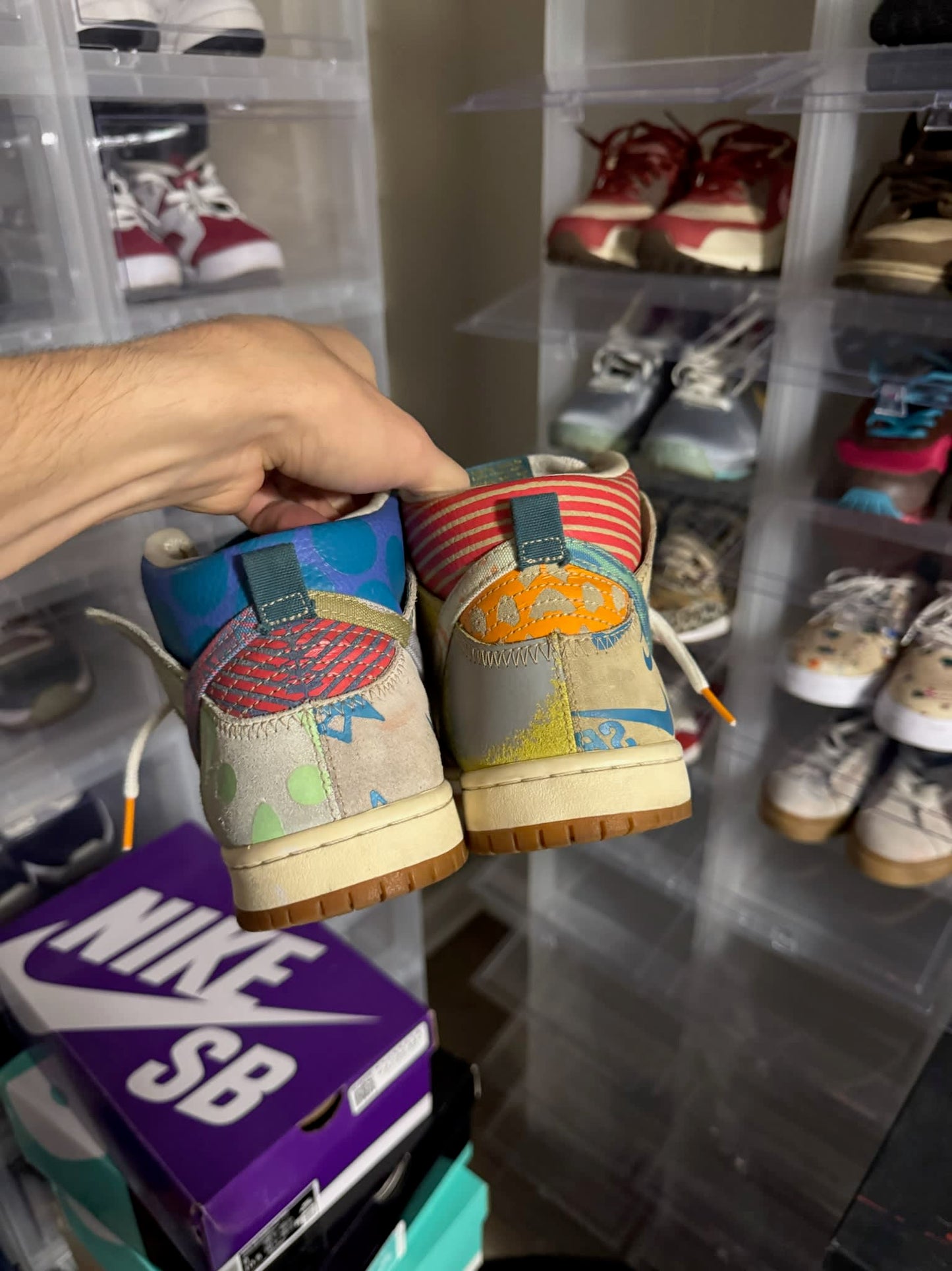 HY823 Nike SB Dunk High Thomas Campbell What the Dunk