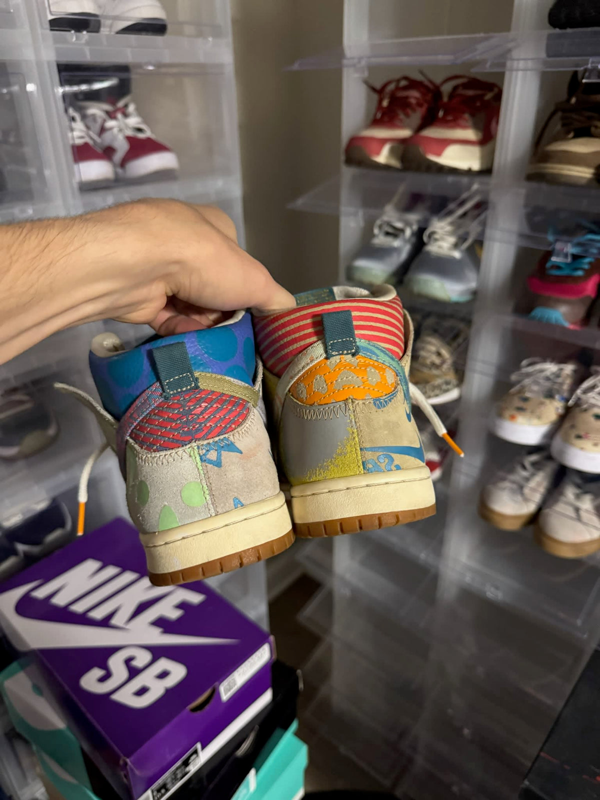 [HY823] Nike SB Dunk High Thomas Campbell What the Dunk