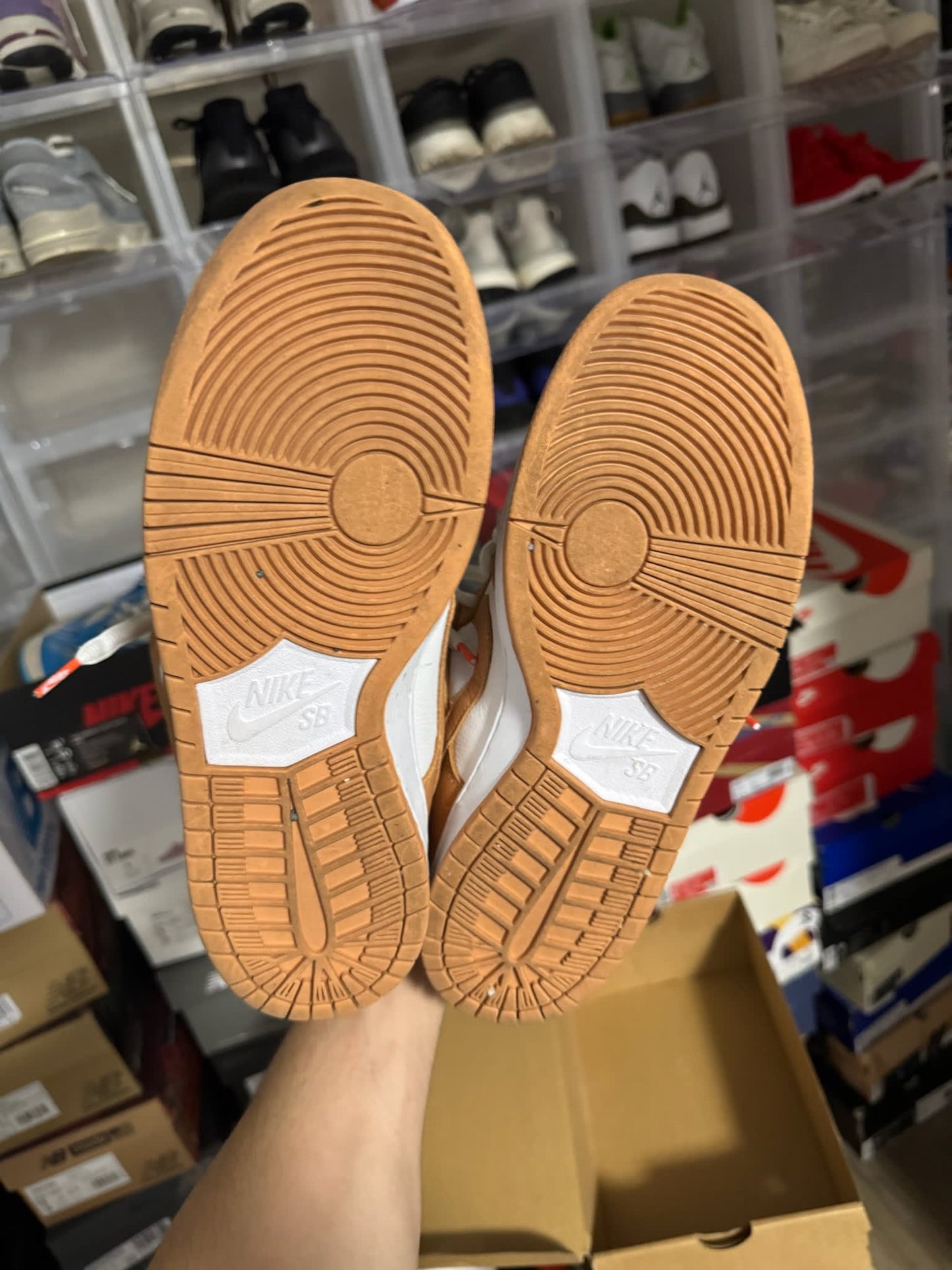 HY839 Nike SB Dunk Low Pro ISO Light Cognac