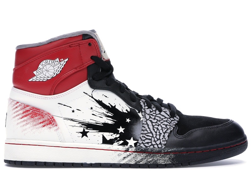 Size 8.5 Preowned Jordan 1 Retro Dave White Wings for the Future