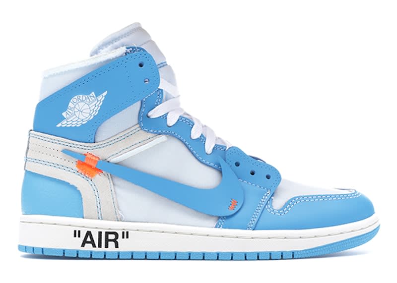 Size 12 VNDS Jordan 1 Retro High Off-White University Blue