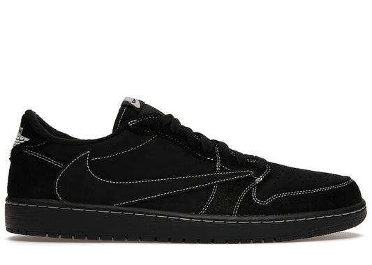 Size 9 Preowned Jordan 1 Retro Low OG SP Travis Scott Black Phantom